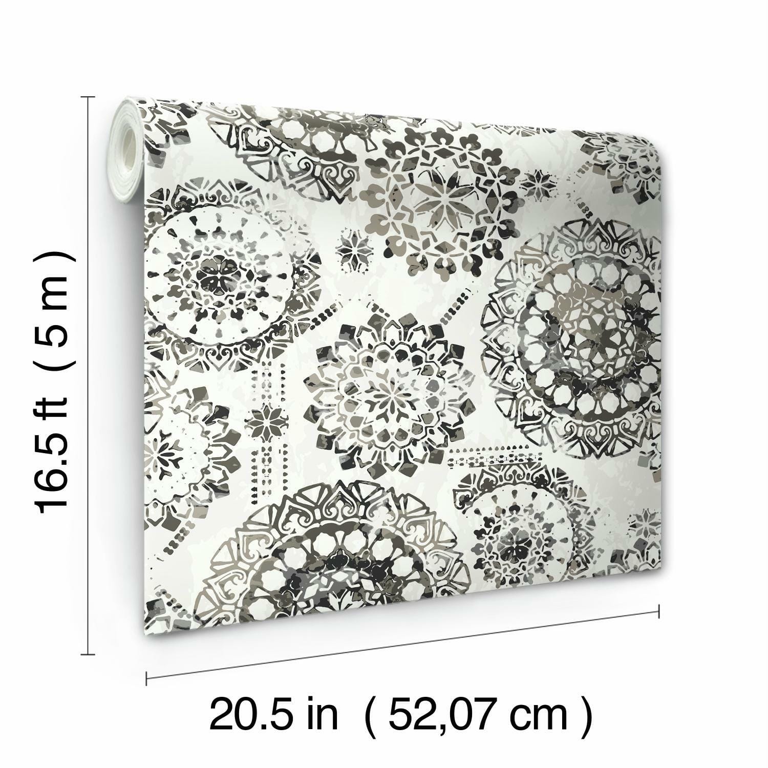 RoomMates Bohemian Medallion Peel & Stick Wallpaper