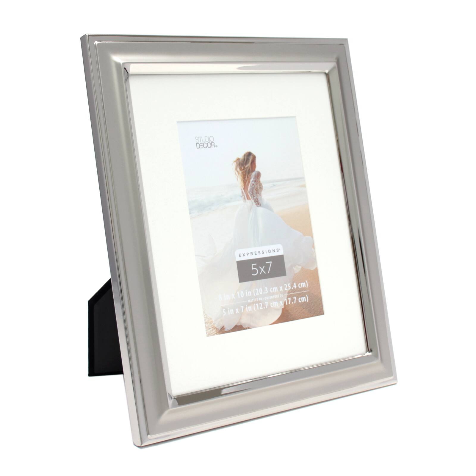 12 Pack: Silver Two-Tone 5" x 7" Frame, Expressions™ by Studio Décor®