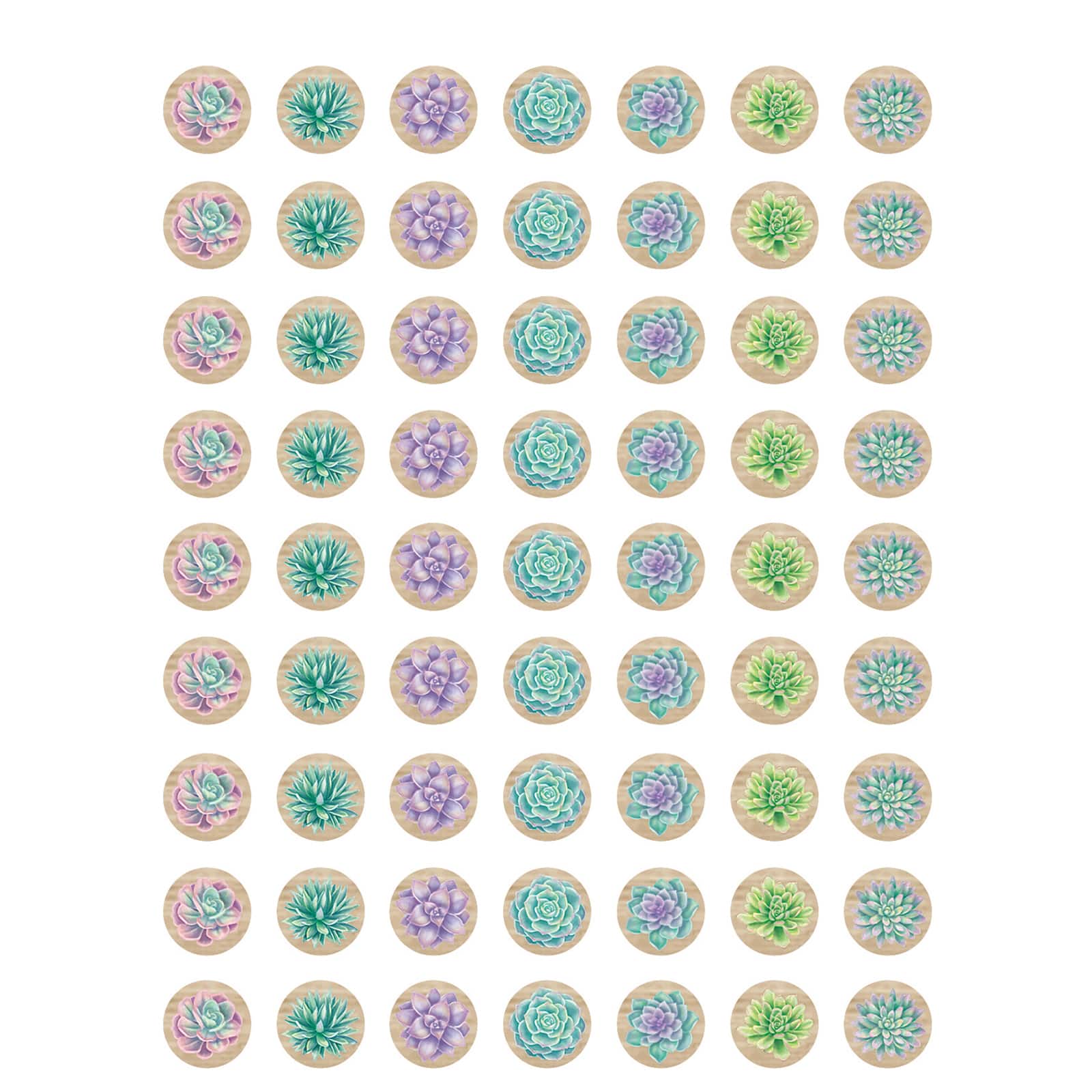 Teacher Created Resources Mini Rustic Bloom Stickers, 12 Packs of 378