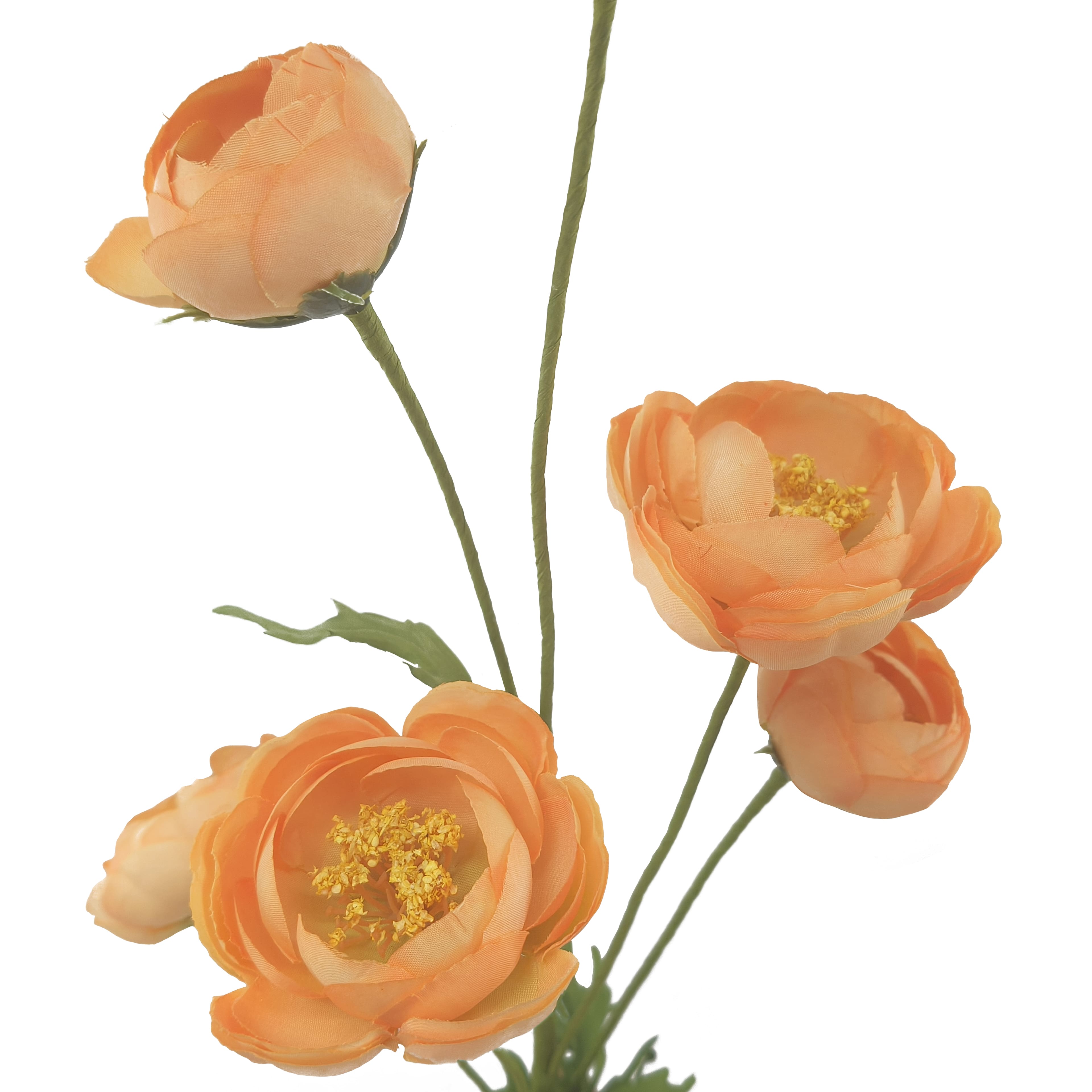 32" Ranunculus Stem with Leaves by Ashland®