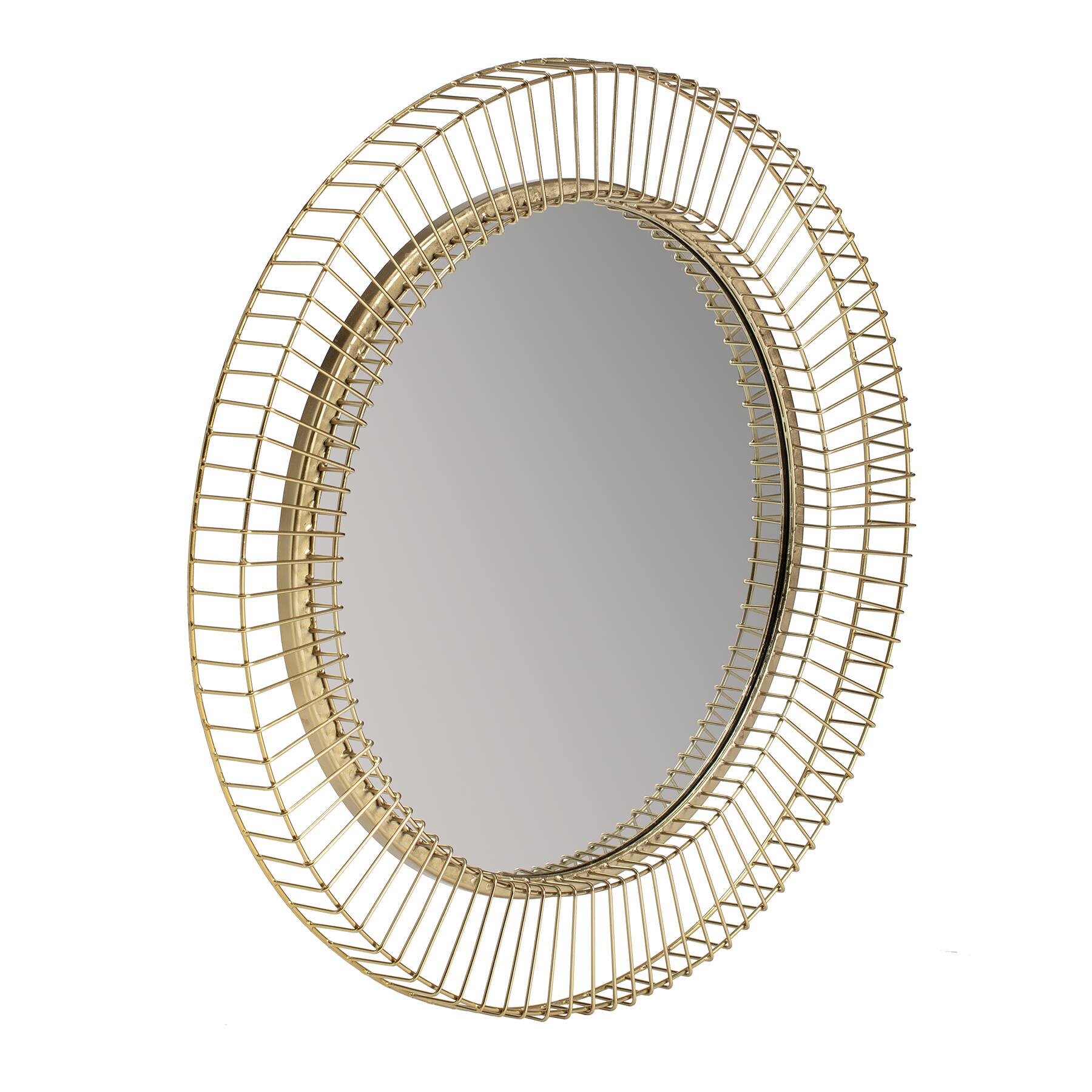 Habitat Argus 24" Golden Sunbeam Wall Mirror