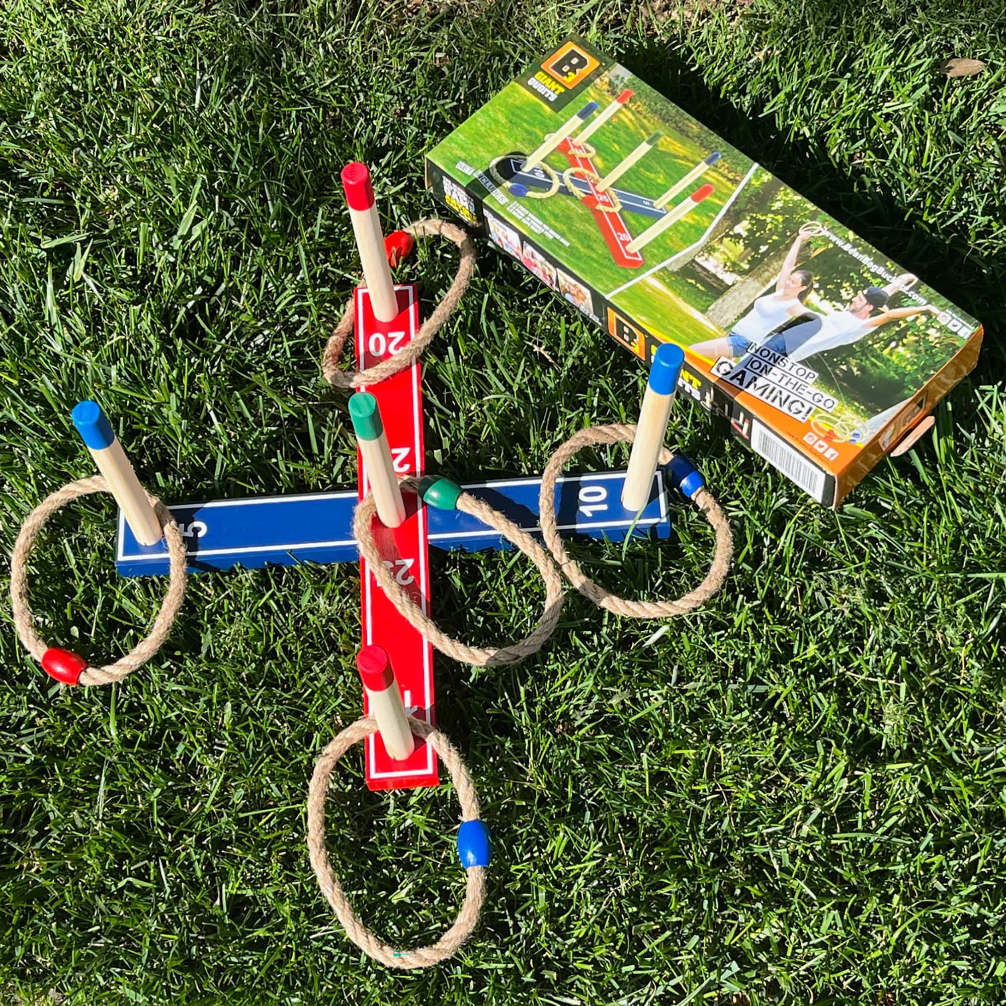 Giant Quoits Wooden Ring Toss Game