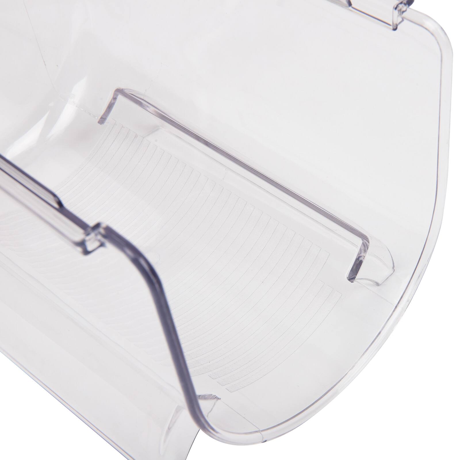 Mind Reader Clear Large 2 Liter Bottle Stackable Refrigerator Bin Storage Set