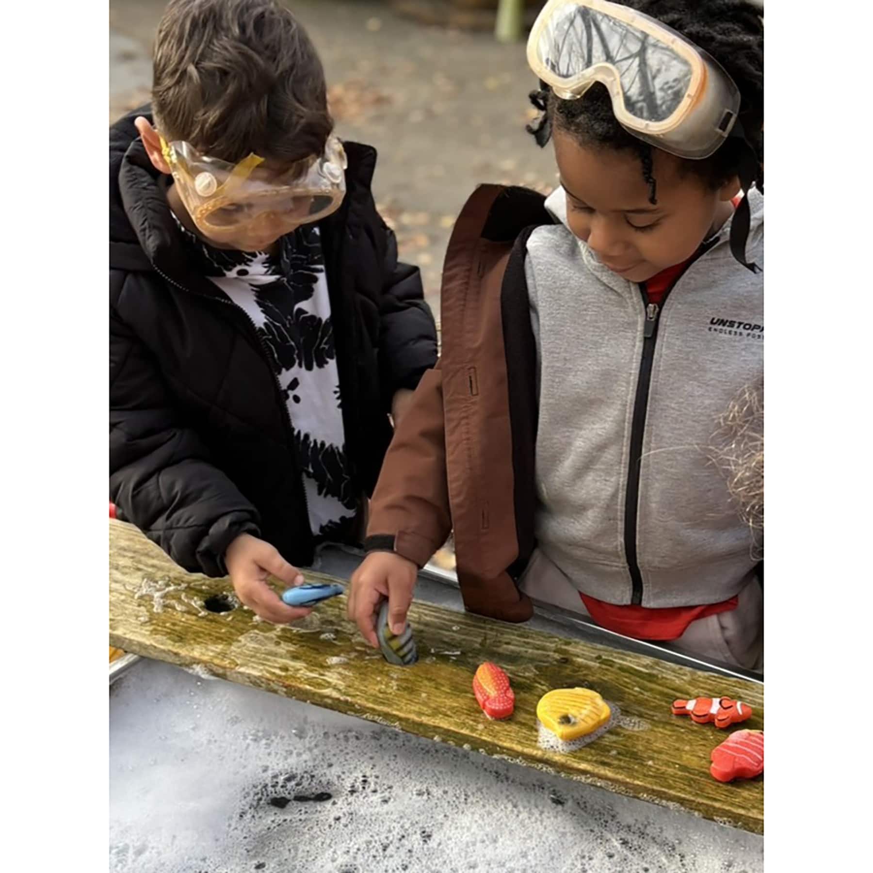 Yellow Door Fish Sensory Play Stones Set