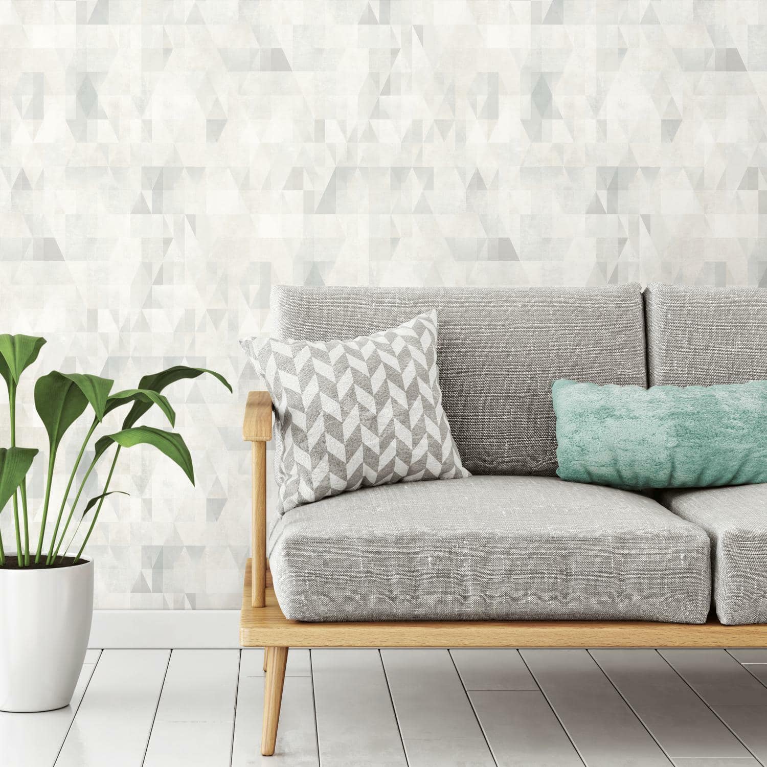 RoomMates Prismatic Geo Peel & Stick Wallpaper