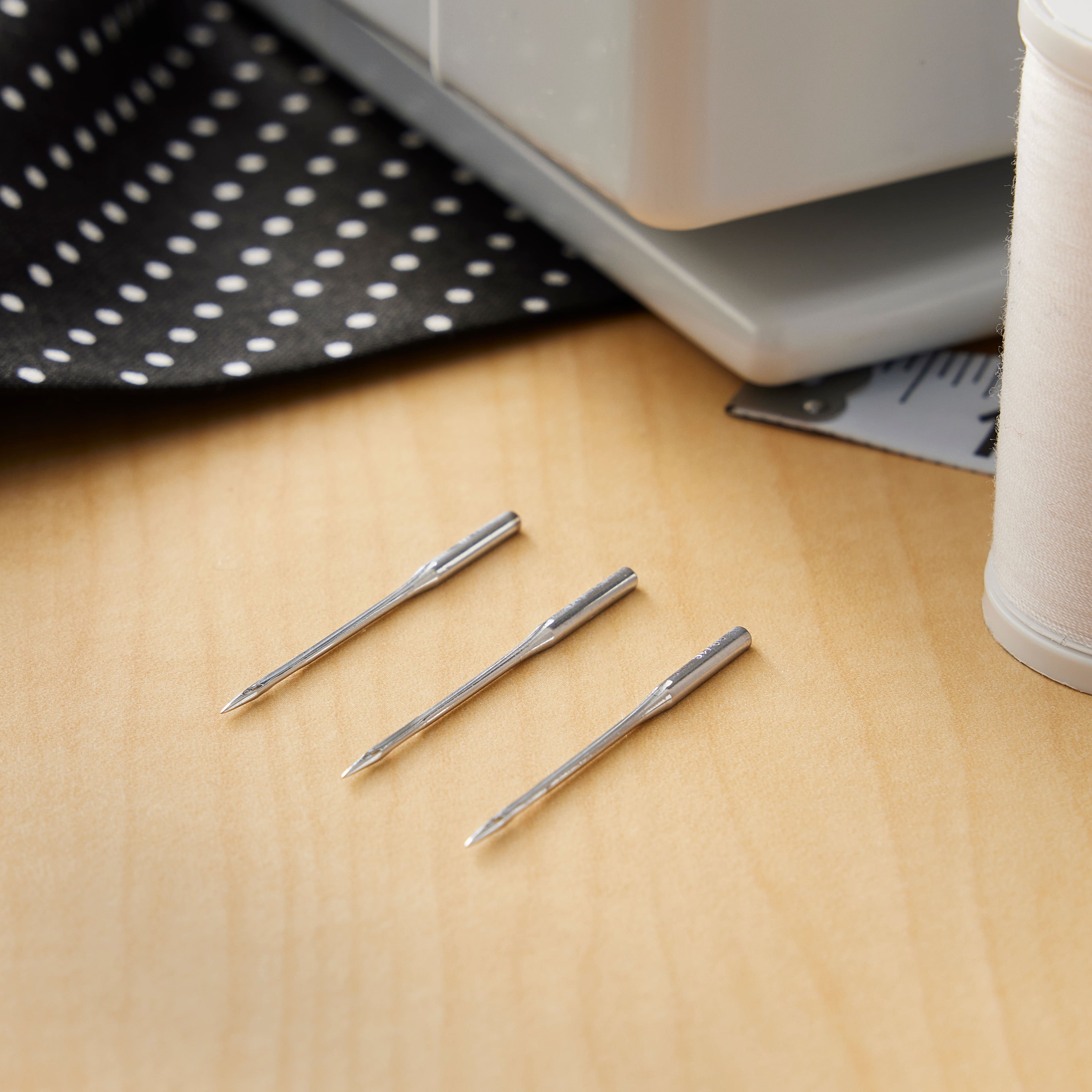 18 Packs: 3 ct. (54 total) Denim/Jeans Machine Needles by Loops & Threads™