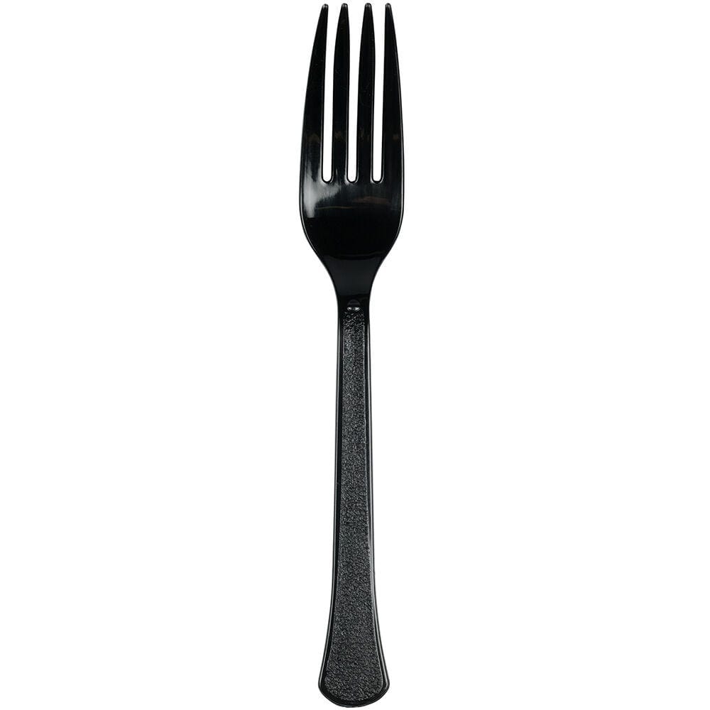 JAM Paper Premium Utensils Plastic Forks Party Pack