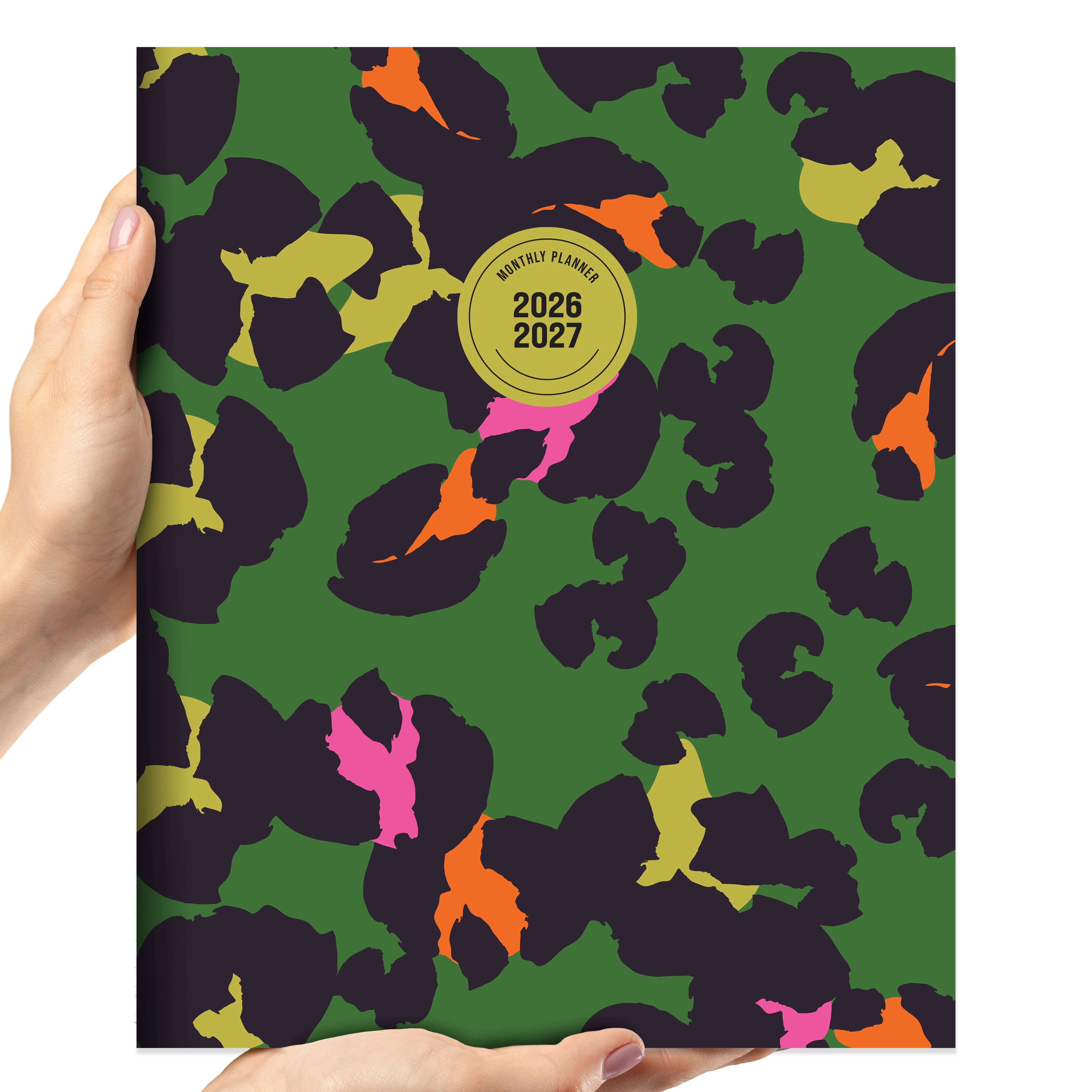 TF Publishing Large 2026-27 Lucky Leopard Monthly Planner