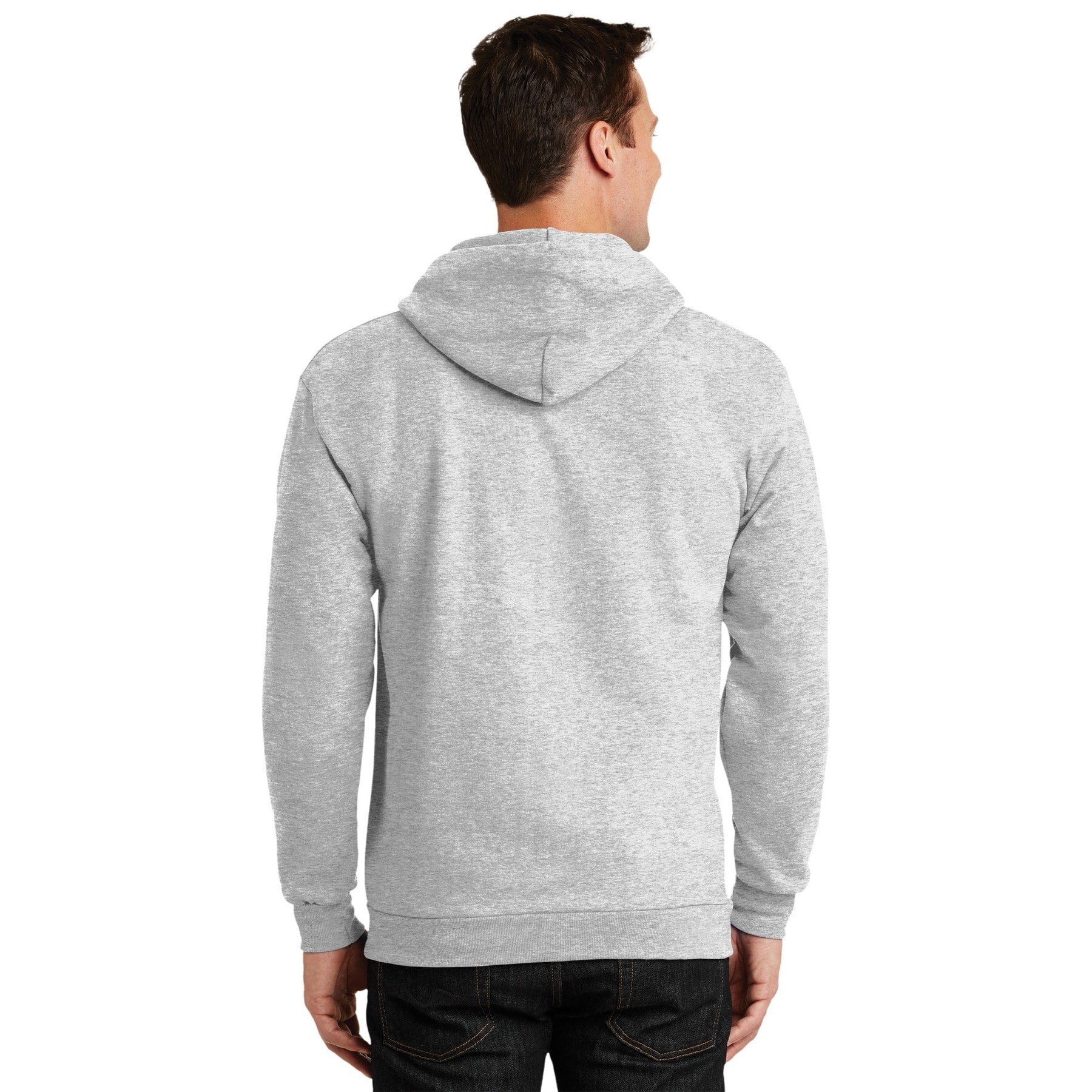 Port & Company® Tall Essential Fleece Full-Zip Hooded Sweatshirt