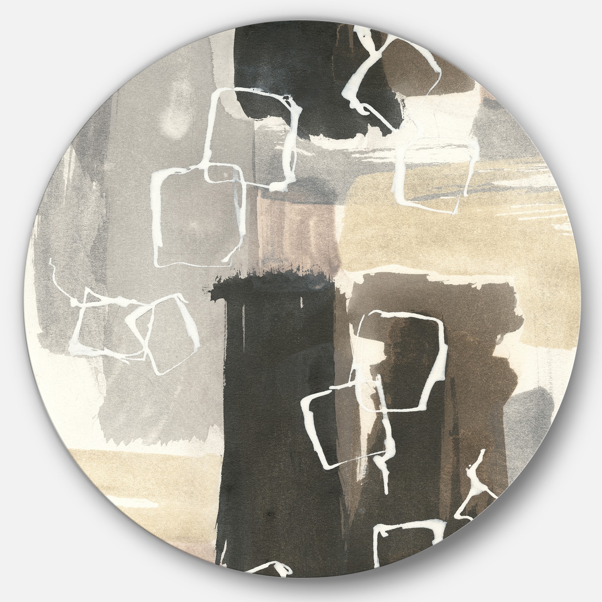 Designart - Glam Dancing shape I