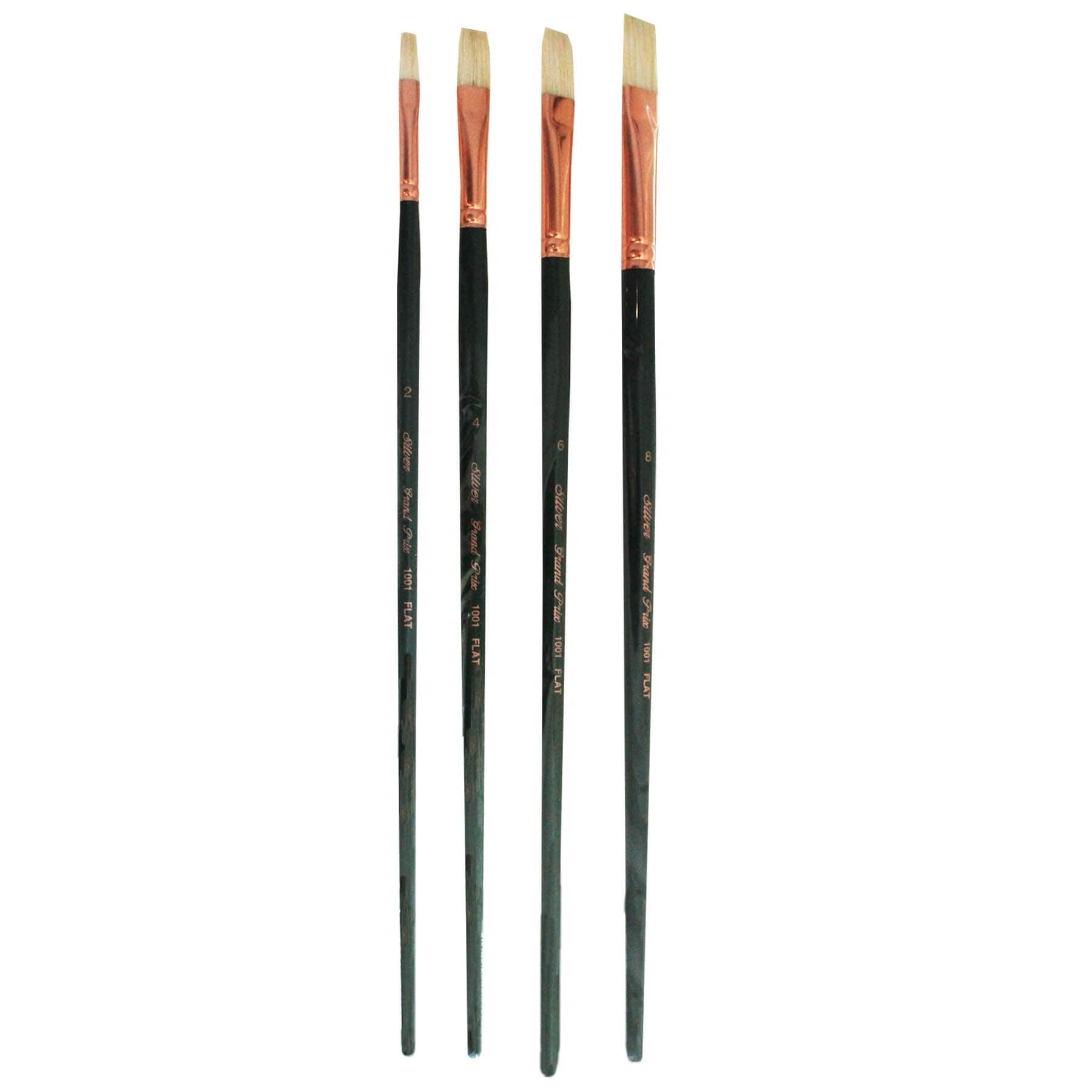 Silver Brush Limited Grand Prix® Even Flats Brush Set