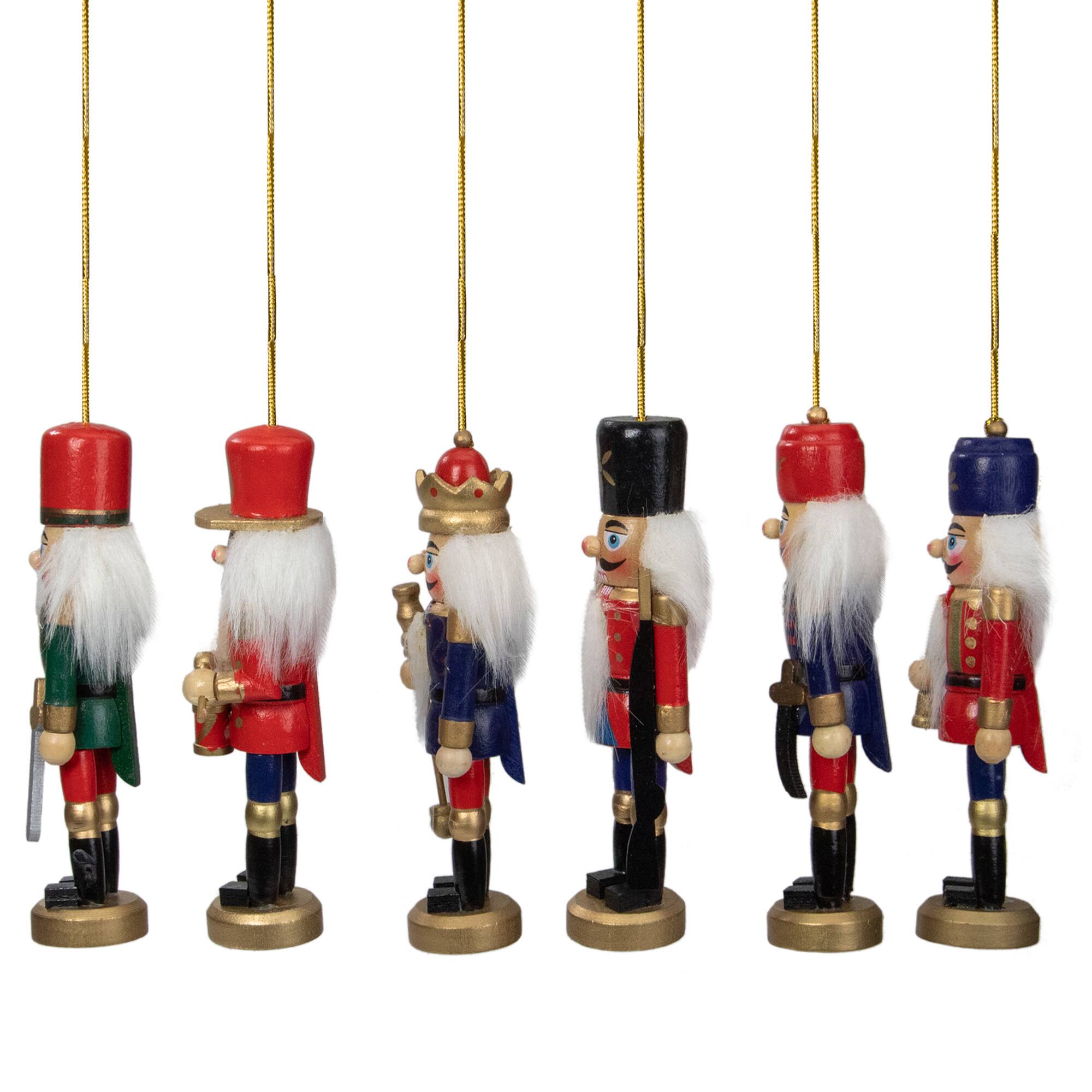 6ct. Classic Nutcracker Ornaments
