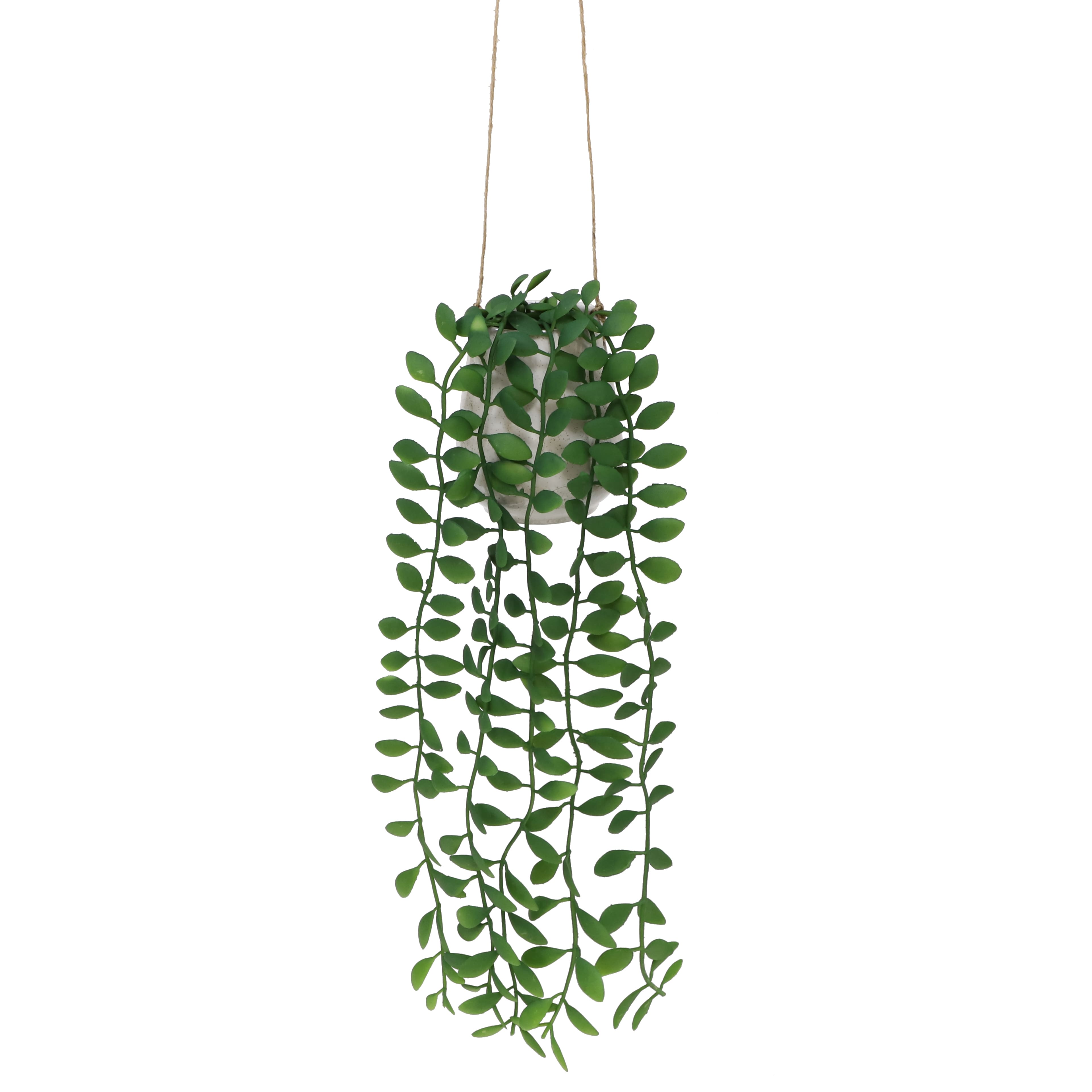 27" Hanging String of Nickels in White Ceramic Pot by Ashland®