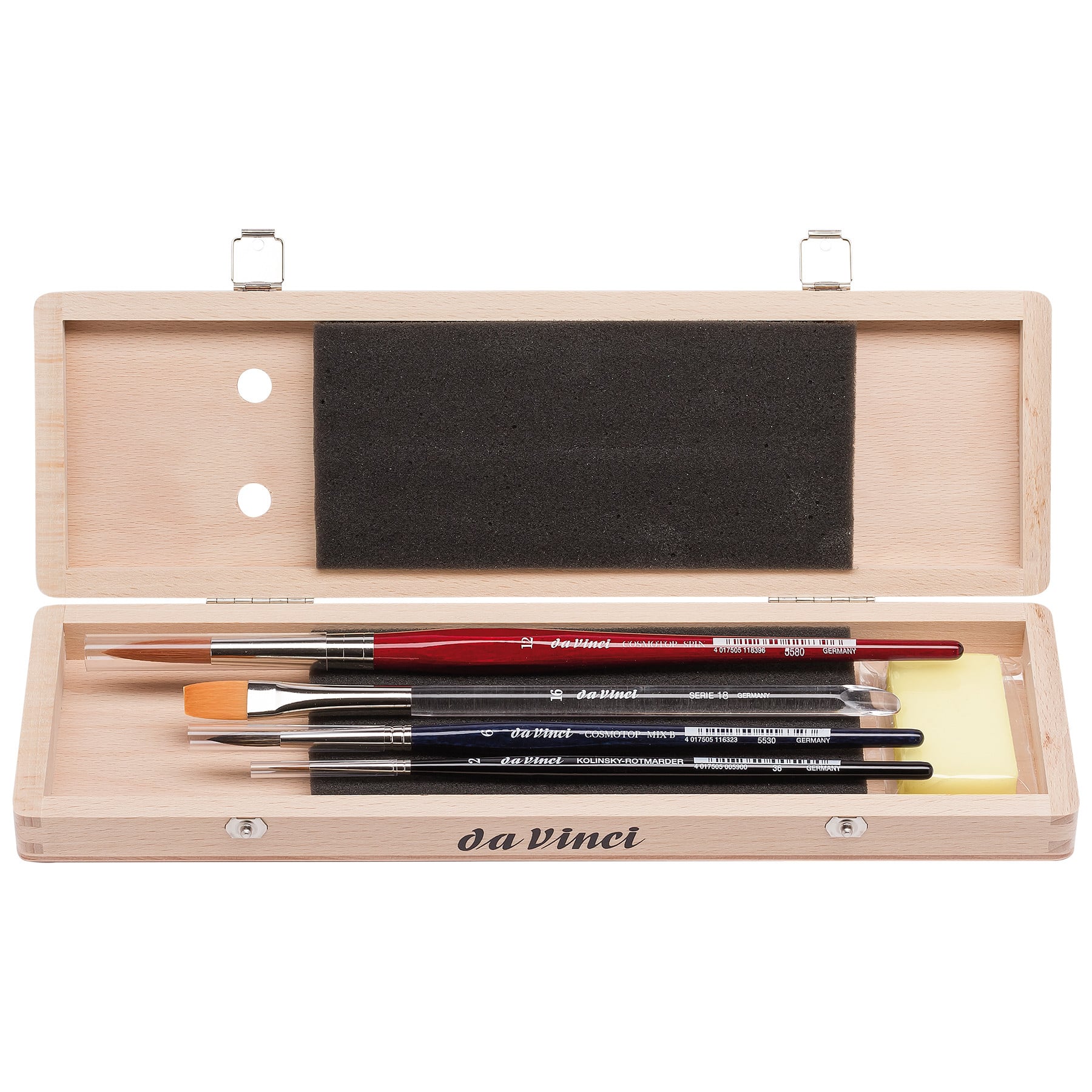 da Vinci 4 Piece Watercolor Brush Set