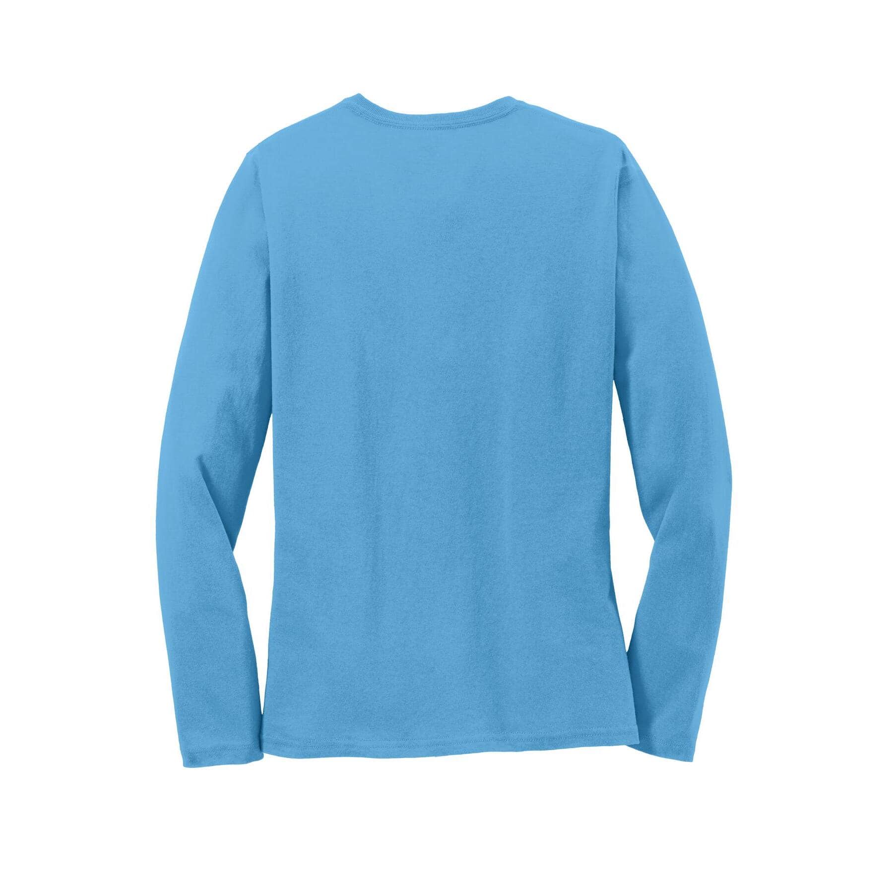 Port & Company® Core Cotton Colors Long Sleeve Ladies T-Shirt