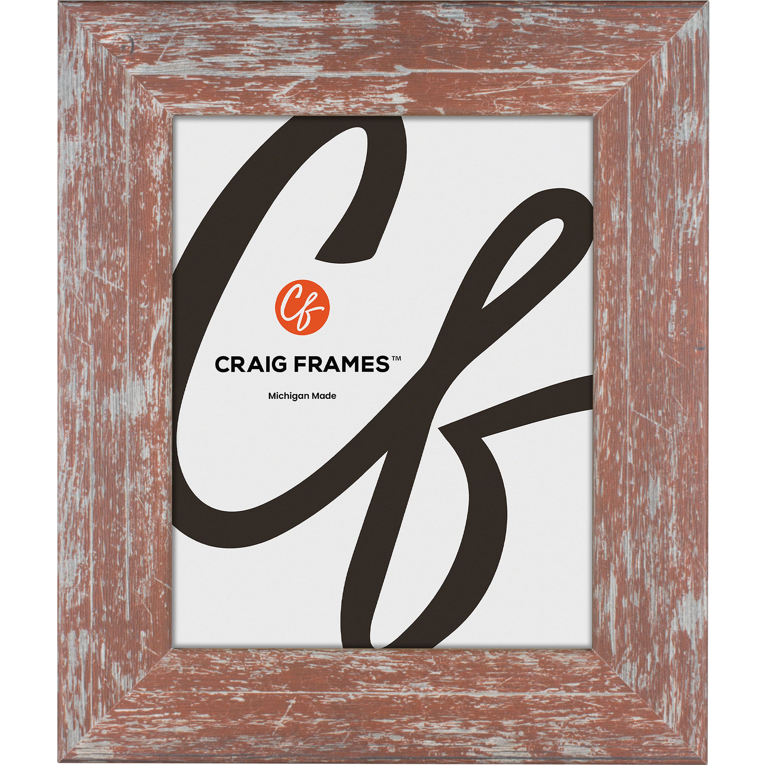 2 Pack Craig Frames American Barn Red Picture Frame