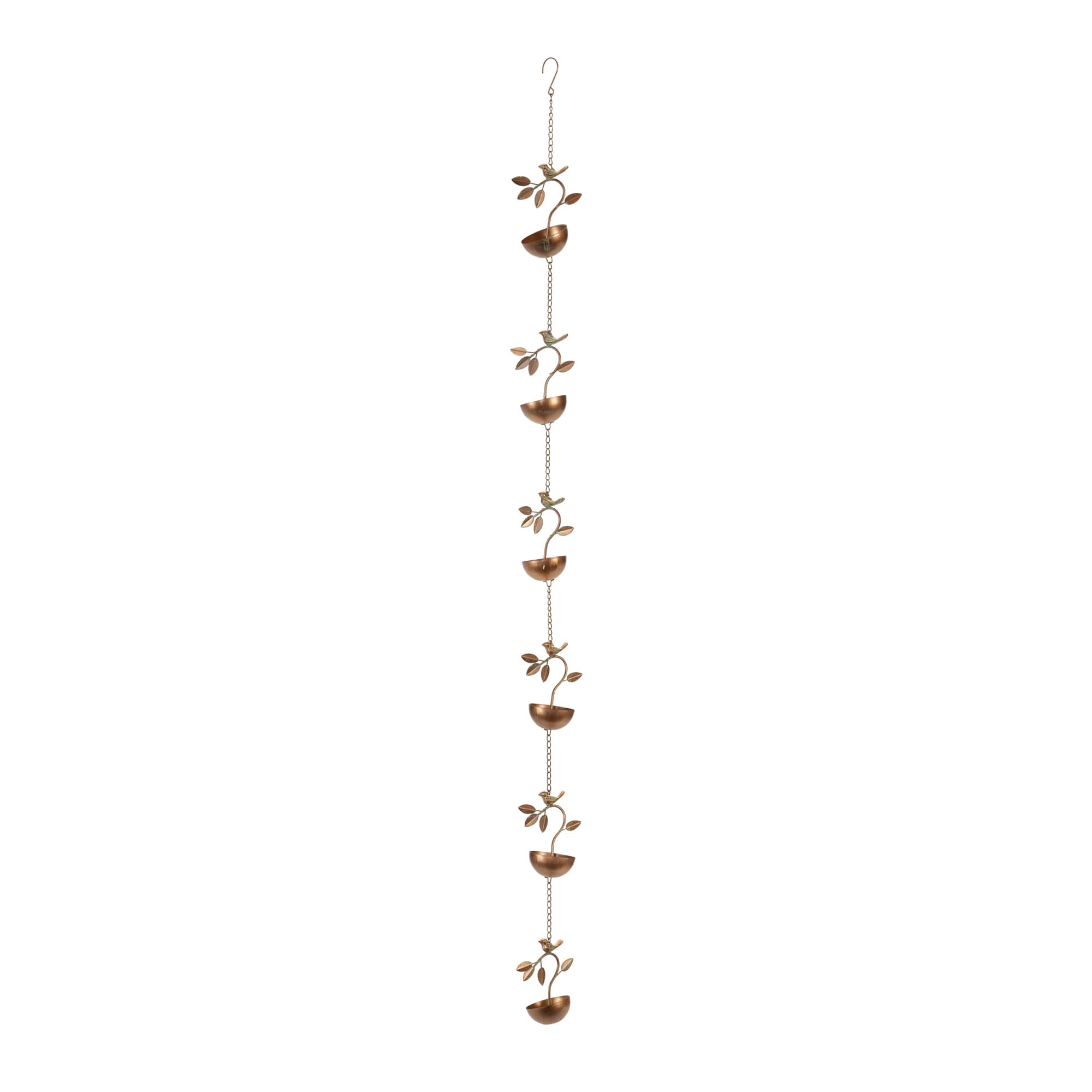 68.5" Bird Branch Rain Chain