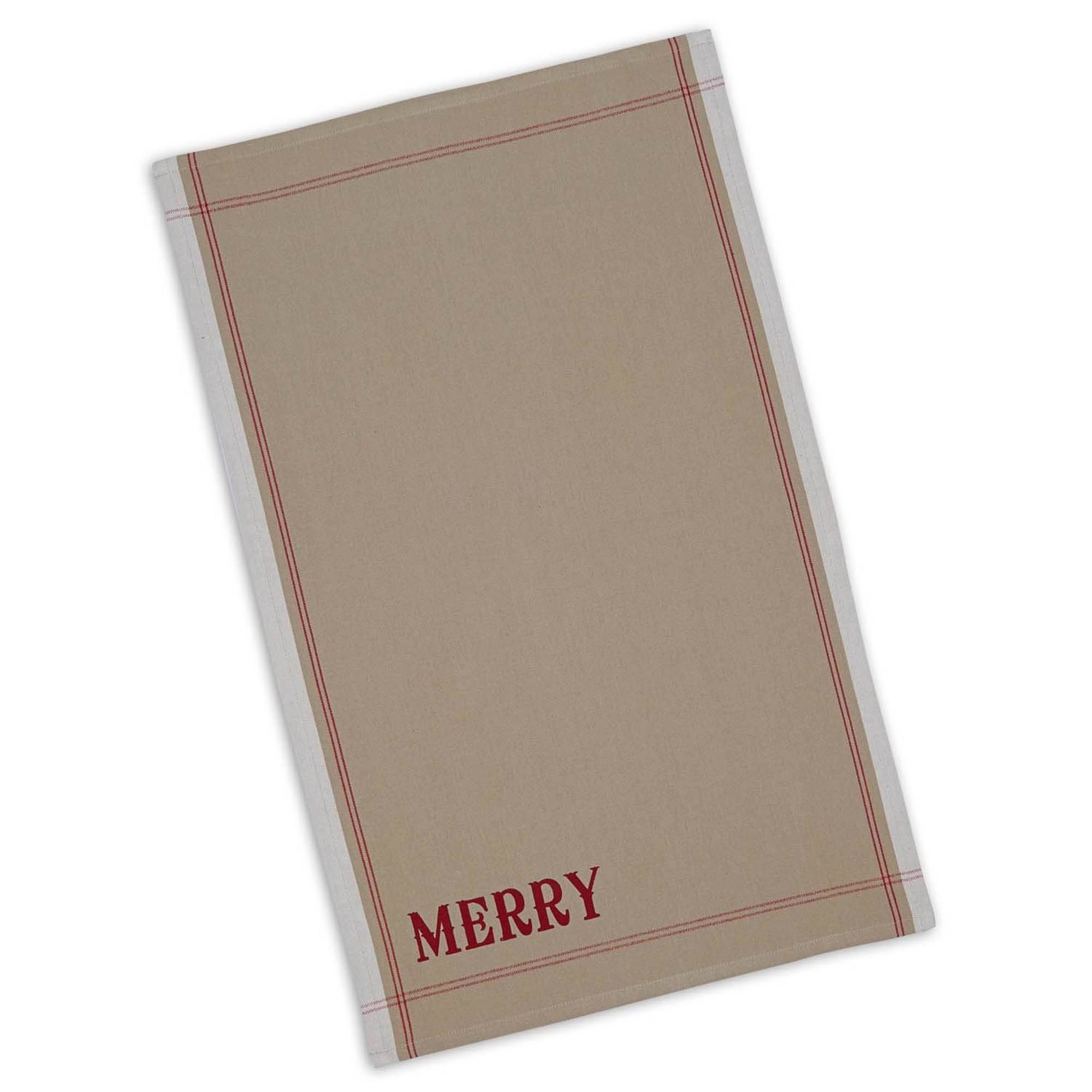 DII® Christmas Housewarming Printed Dishtowels Set