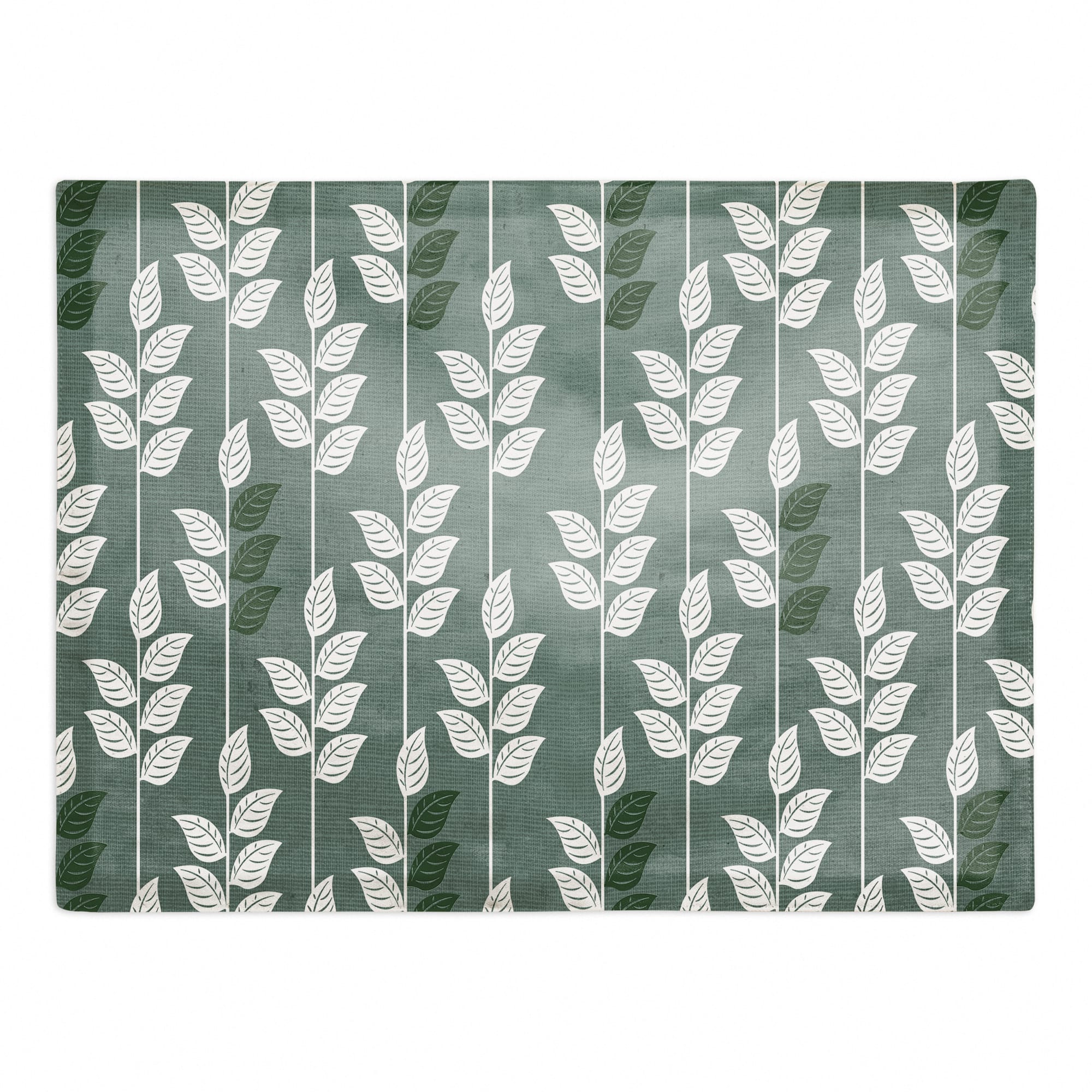 Geometric Nature Pattern 18" x 14" Cotton Twill Placemat
