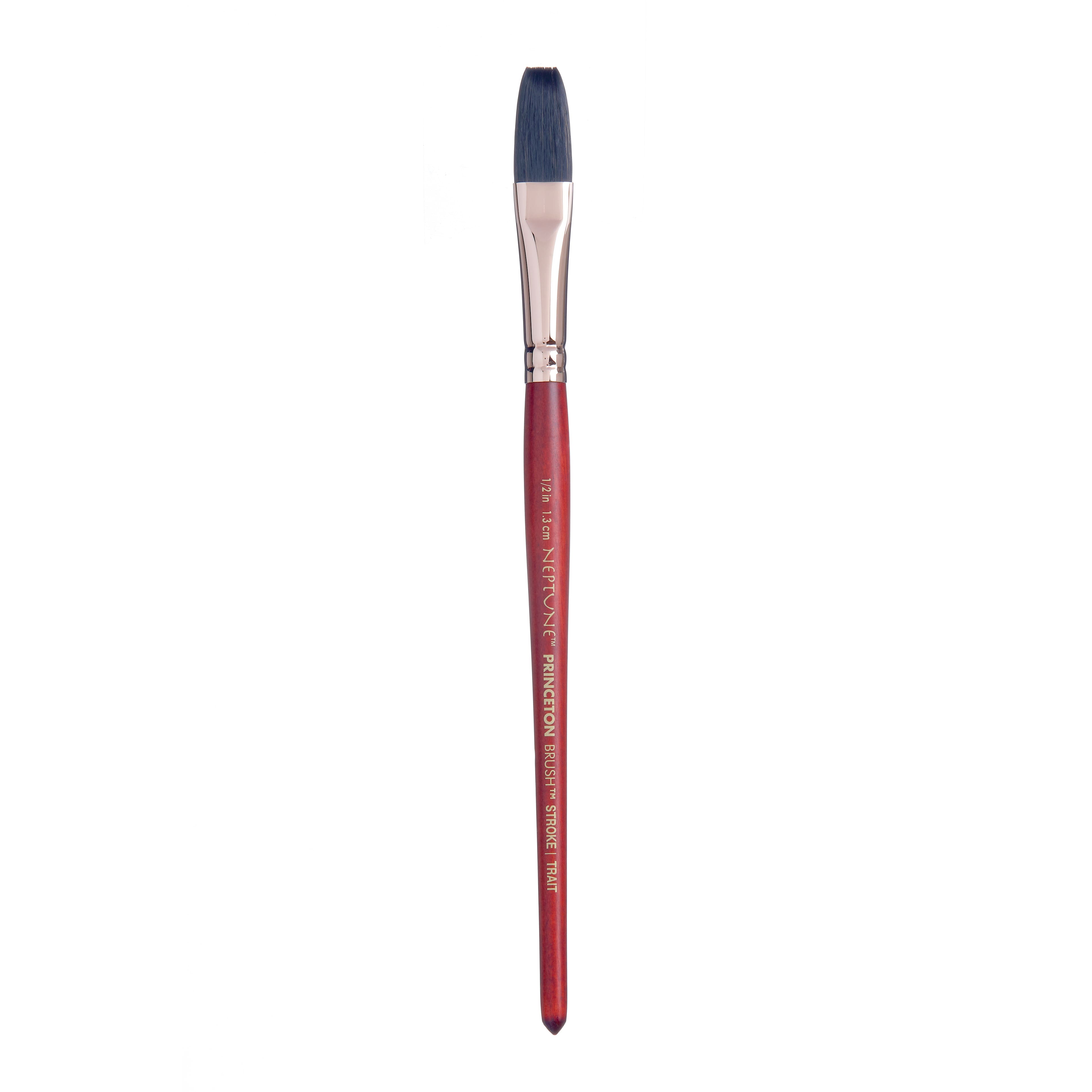 Princeton™ Neptune™ Synthetic Squirrel Stroke Watercolor Brush, Size 1/2