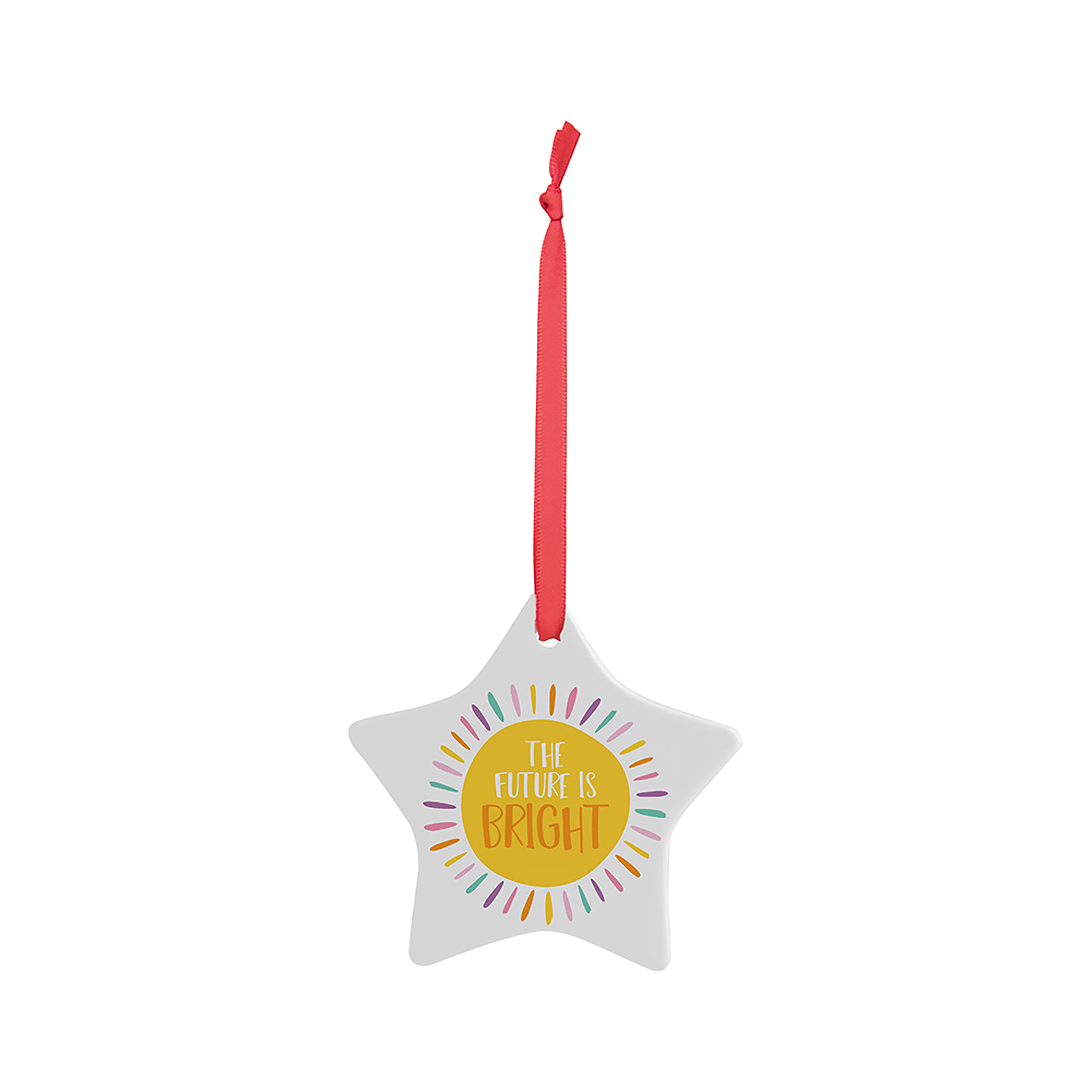 Craft Express 25ct. 3" Sublimation Star Ceramic Ornaments