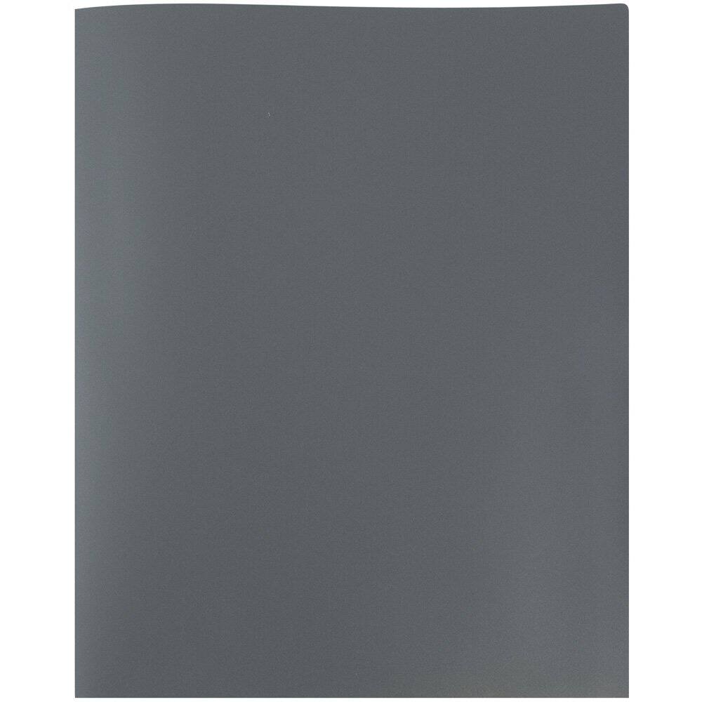 JAM Paper 9.5" x 11.5" Assorted Business Colors Plastic 2 Pocket School POP Folders, 6ct.