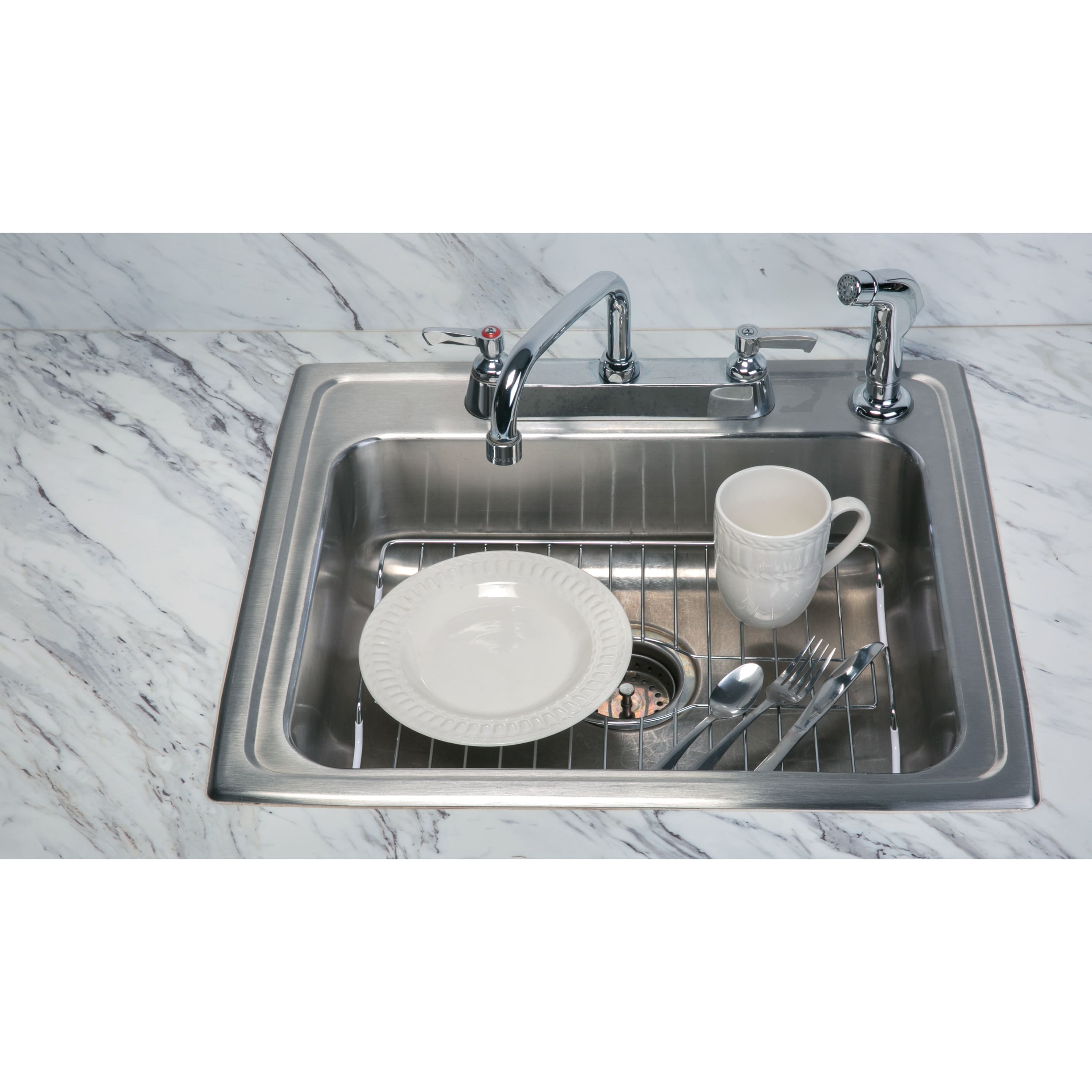 Kitchen Details Chrome Sink Protector