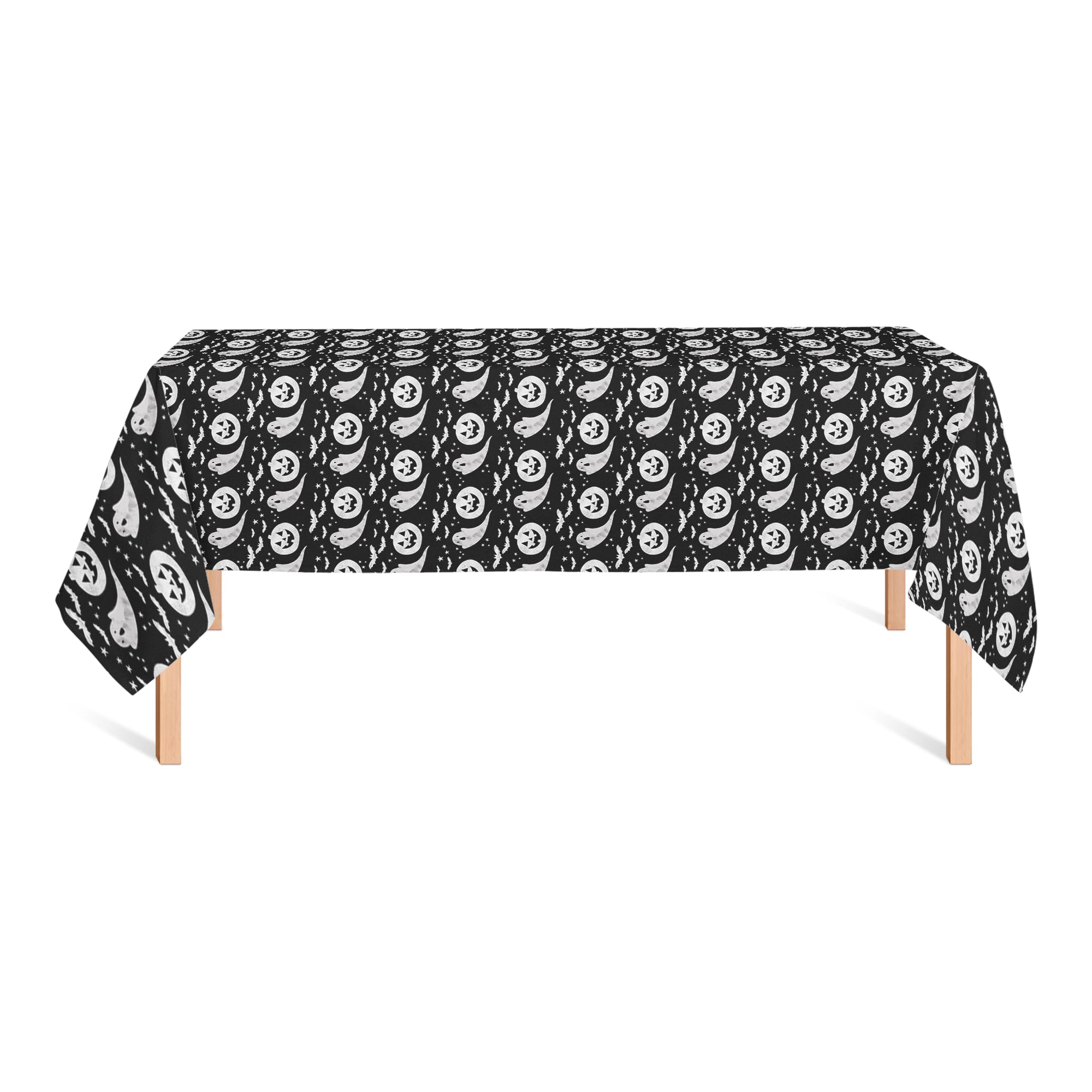 102" Ghouls & Pumpkins Tablecloth