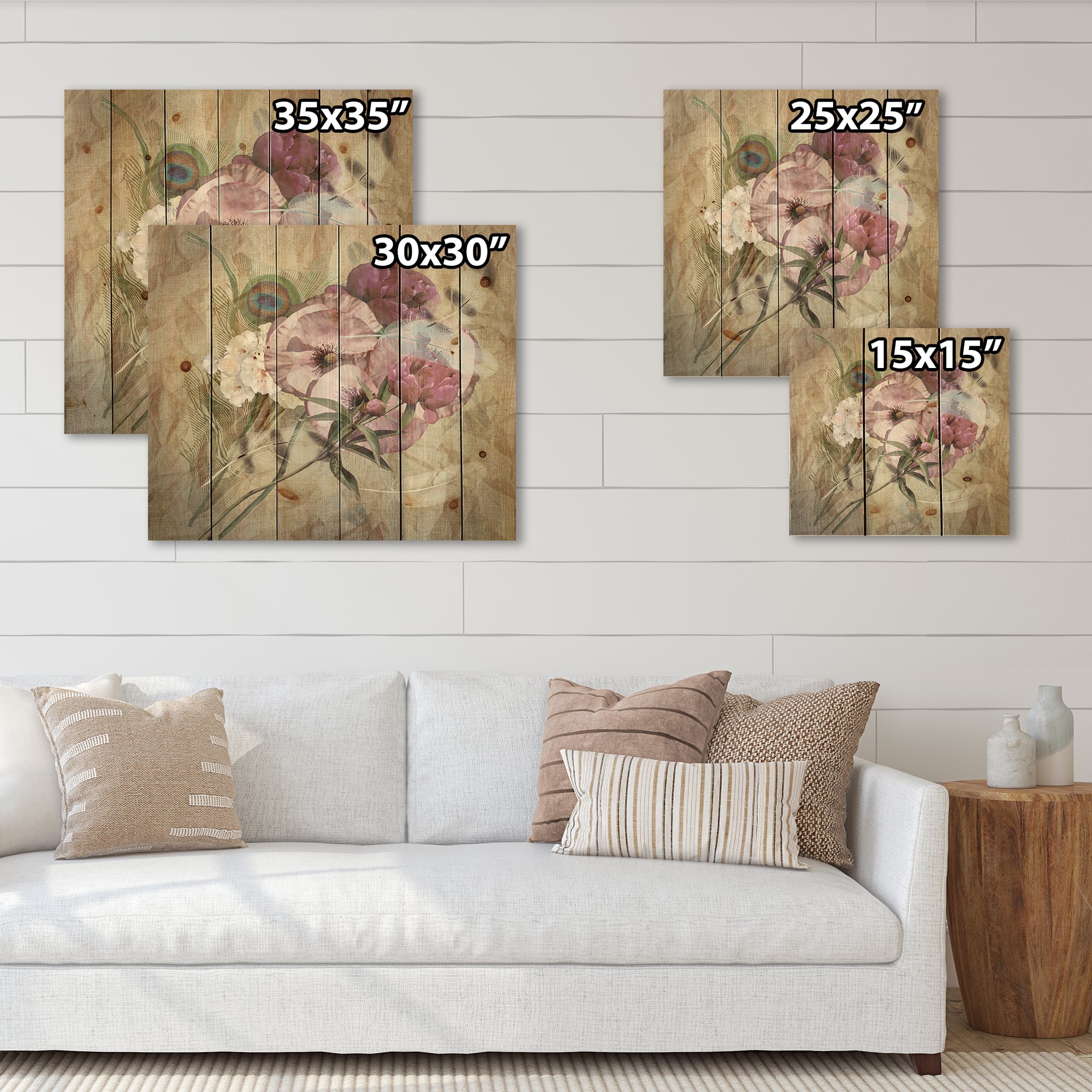 Designart - Iris Bouquet Floral Design