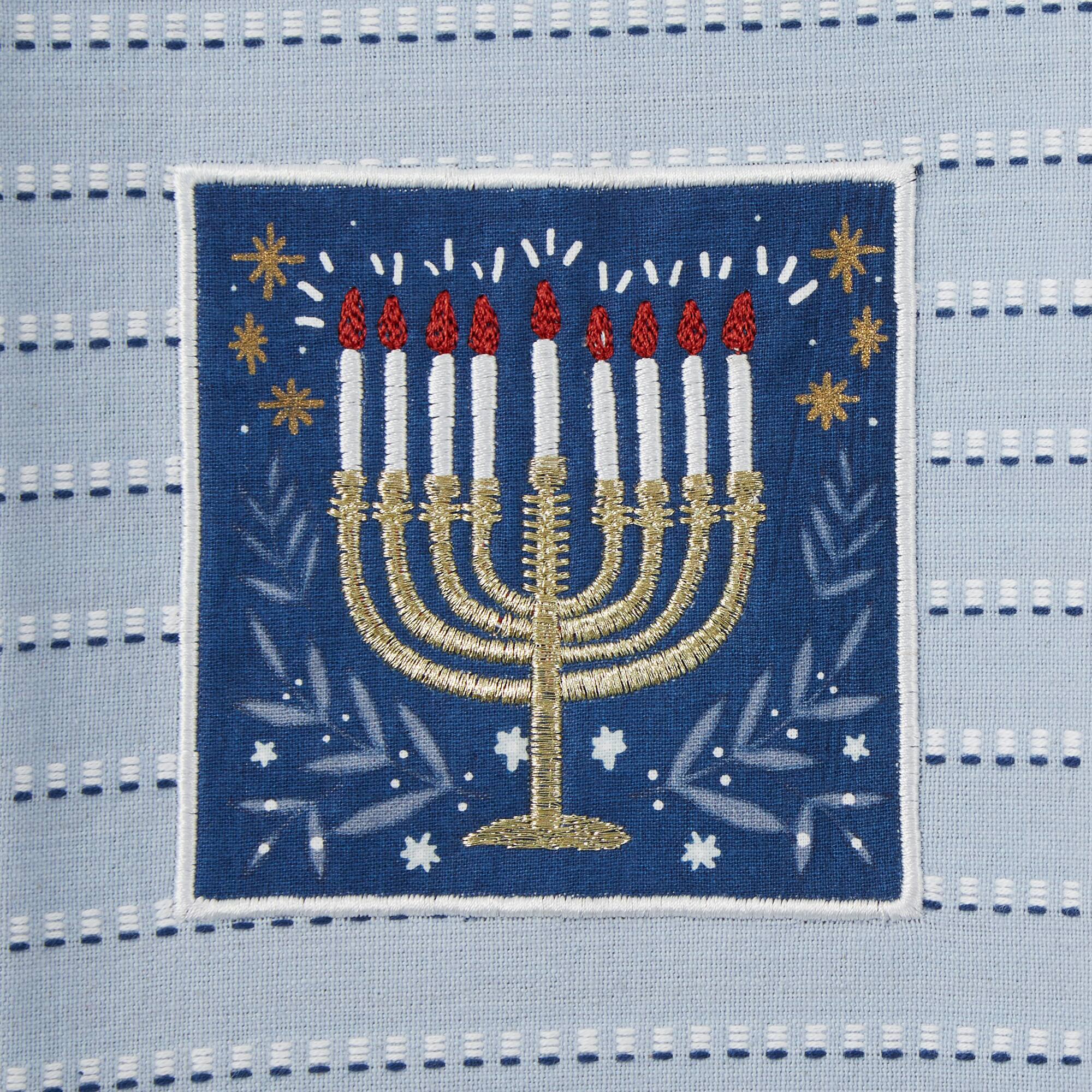 DII® Assorted Hanukkah Embellished Dishtowel Set