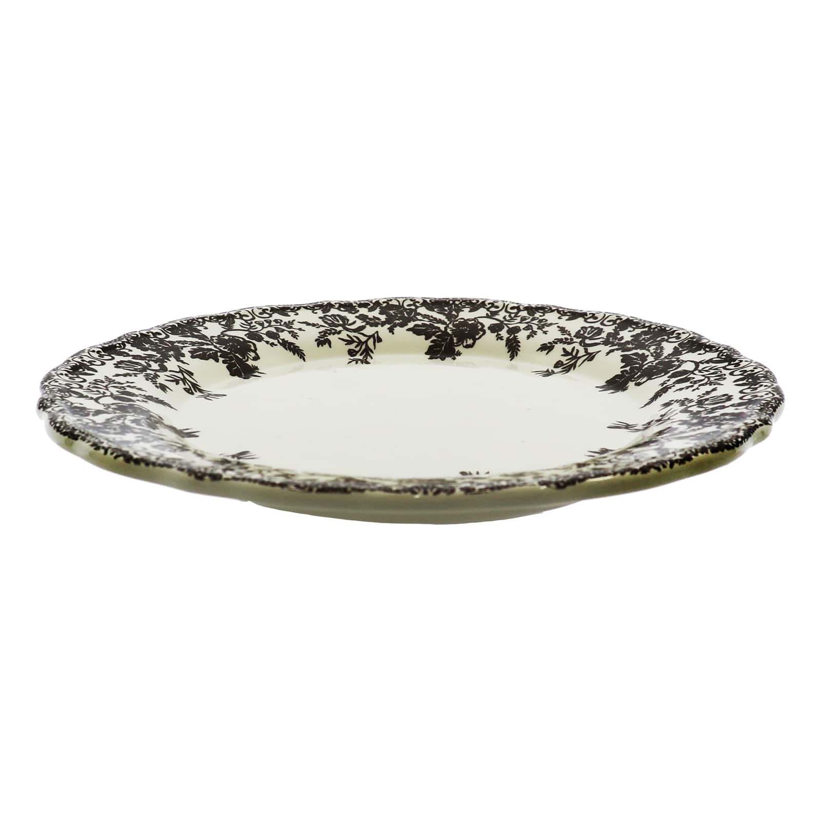 11" Fall Floral Ceramic Serving Plate by Ashland®