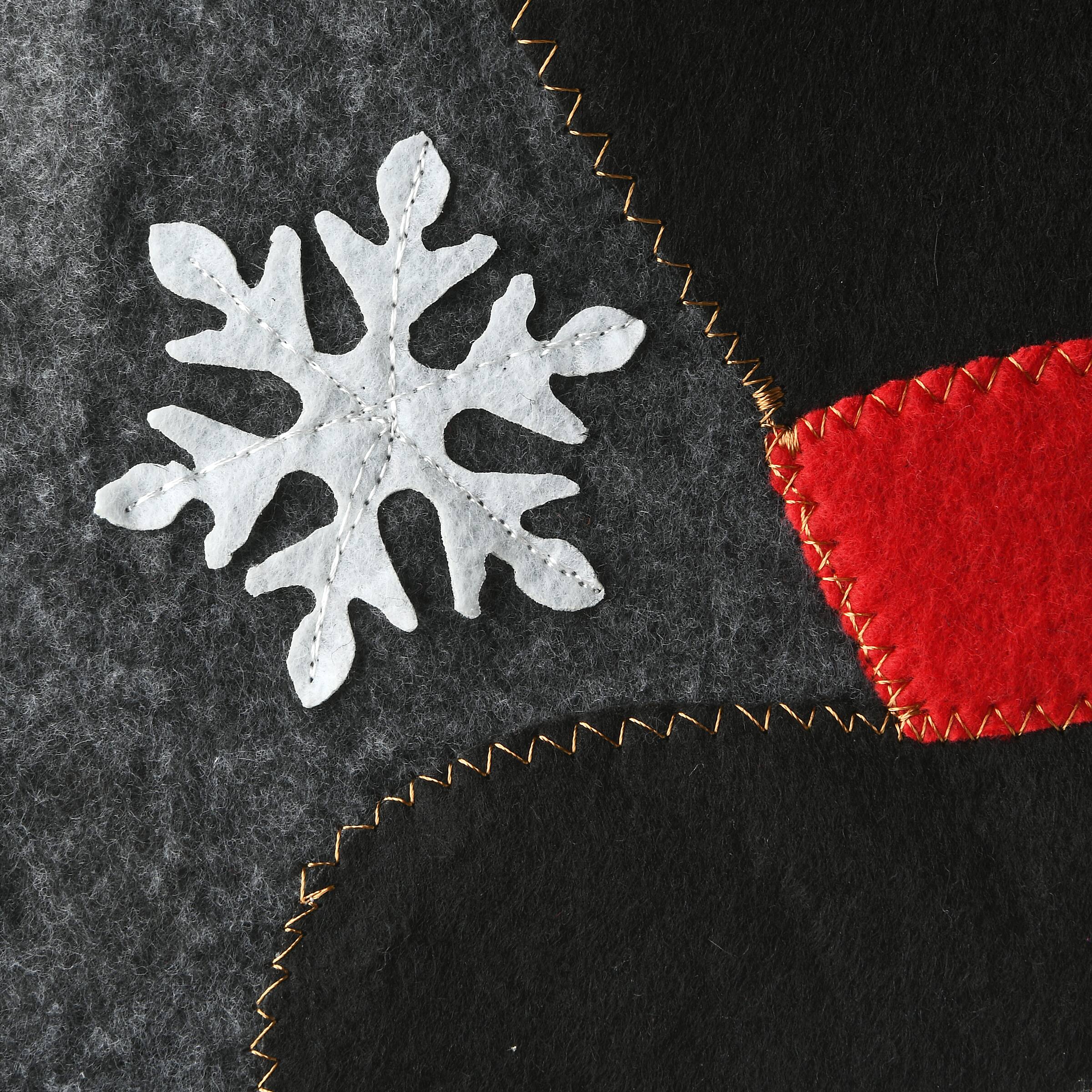 Holiday Snowman Bathroom Seat & Floor Cover Set