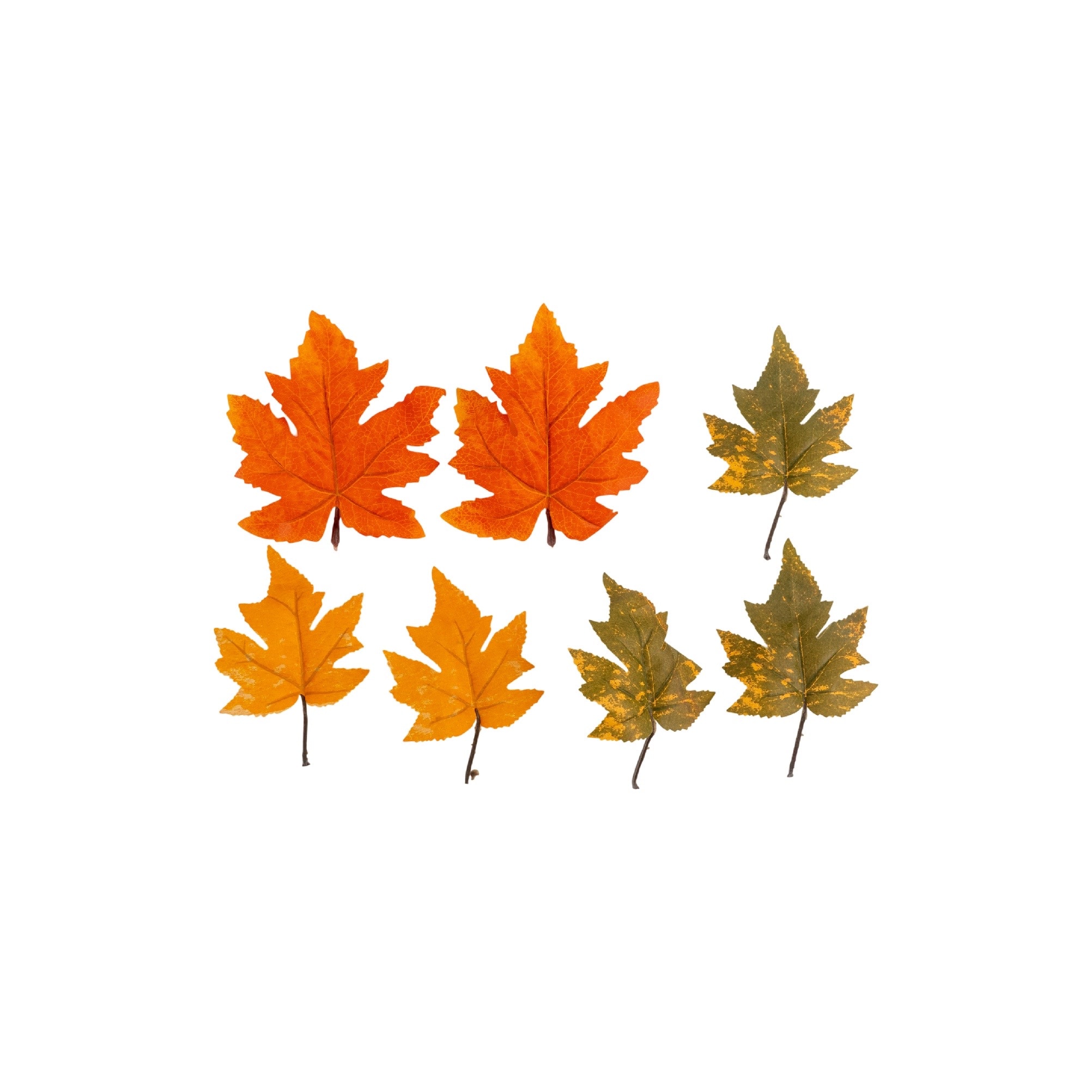 Yellow, Orange & Green Maple Leaf Decorative Components, 7ct. by Ashland®