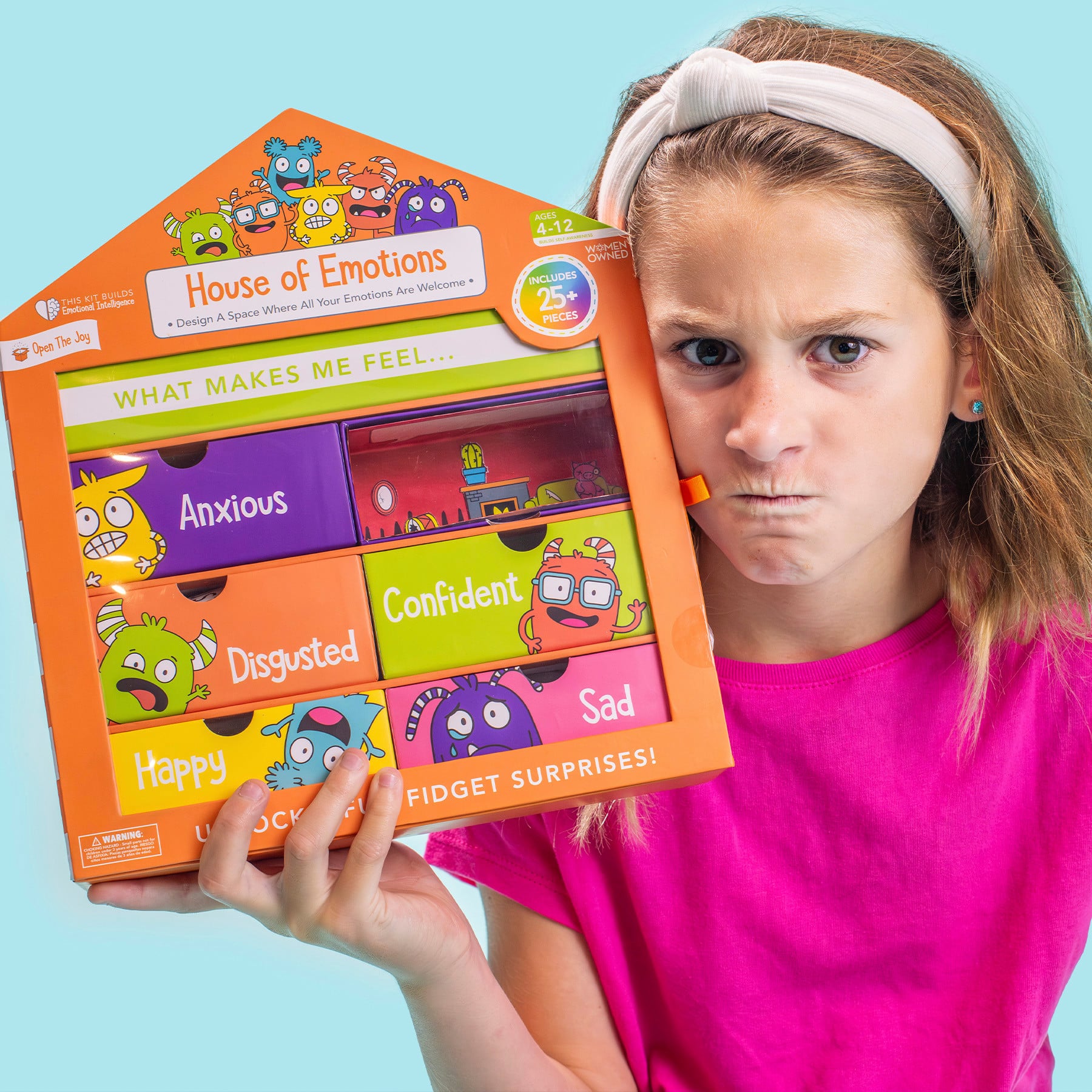 Open the Joy House of Emotions Playhouse Kit