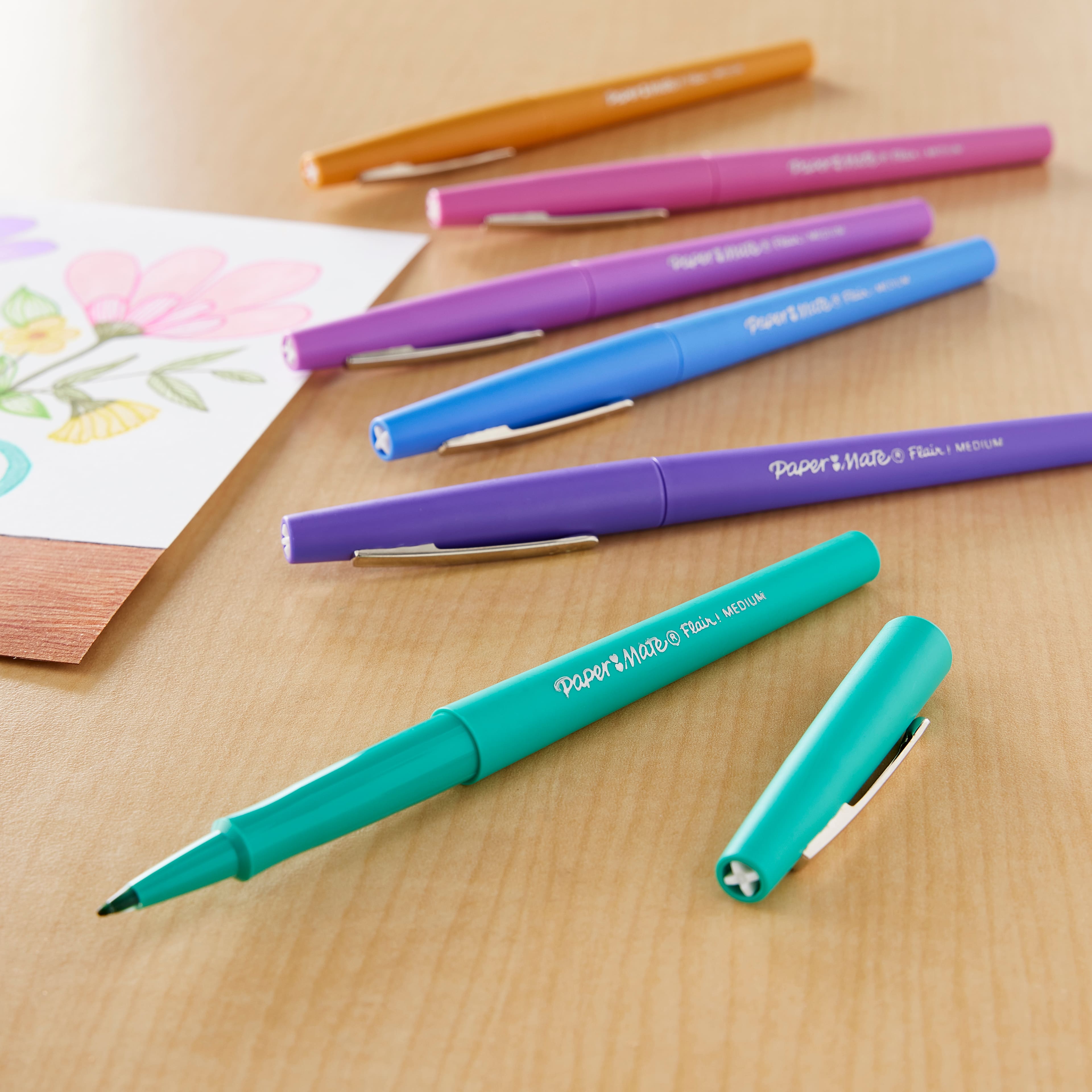 12 Packs: 6 ct. (72 total) Paper Mate® Flair® Felt Tip Candy Pop Pen Set