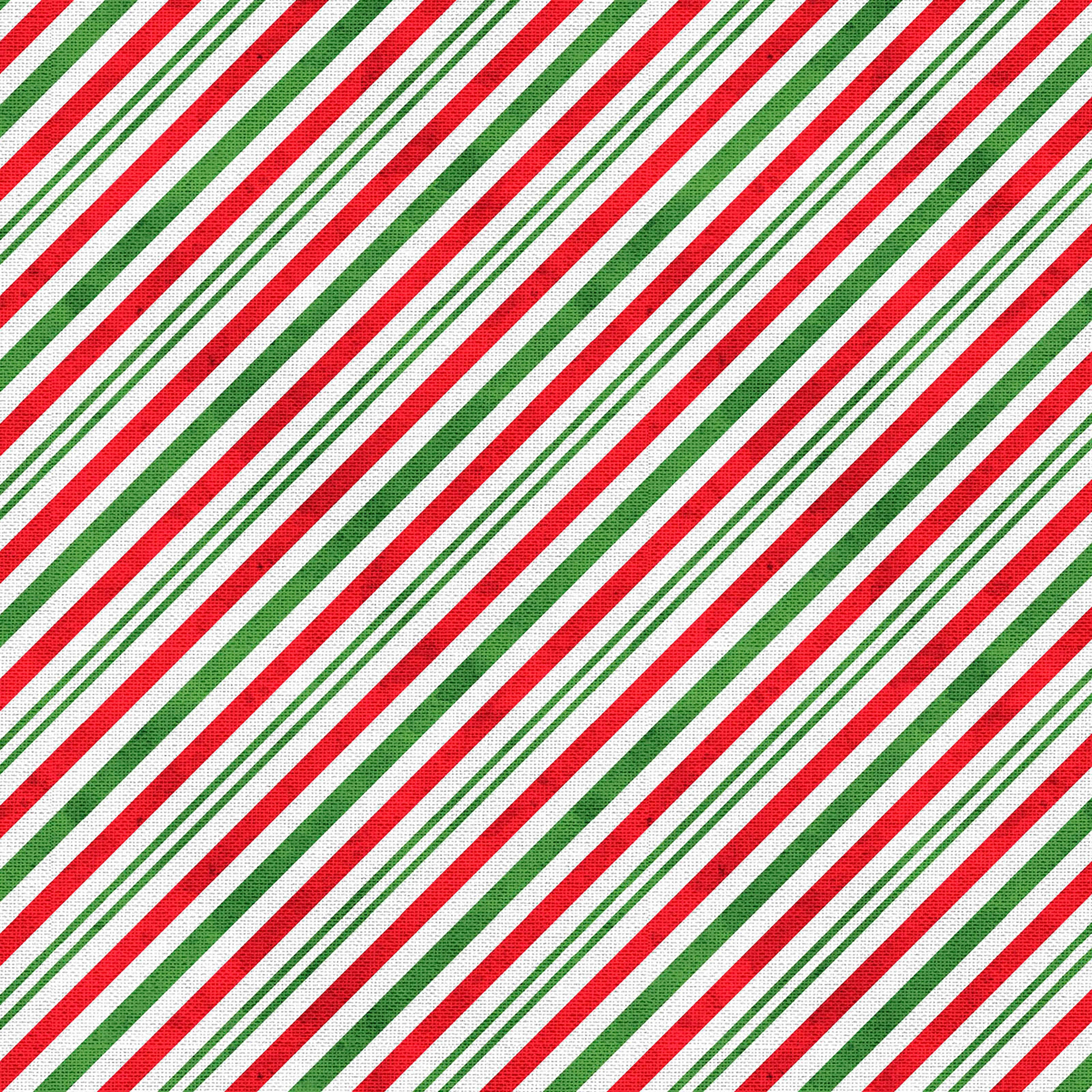 Fabric Editions Holiday Diagonal Stripe Cotton Fabric