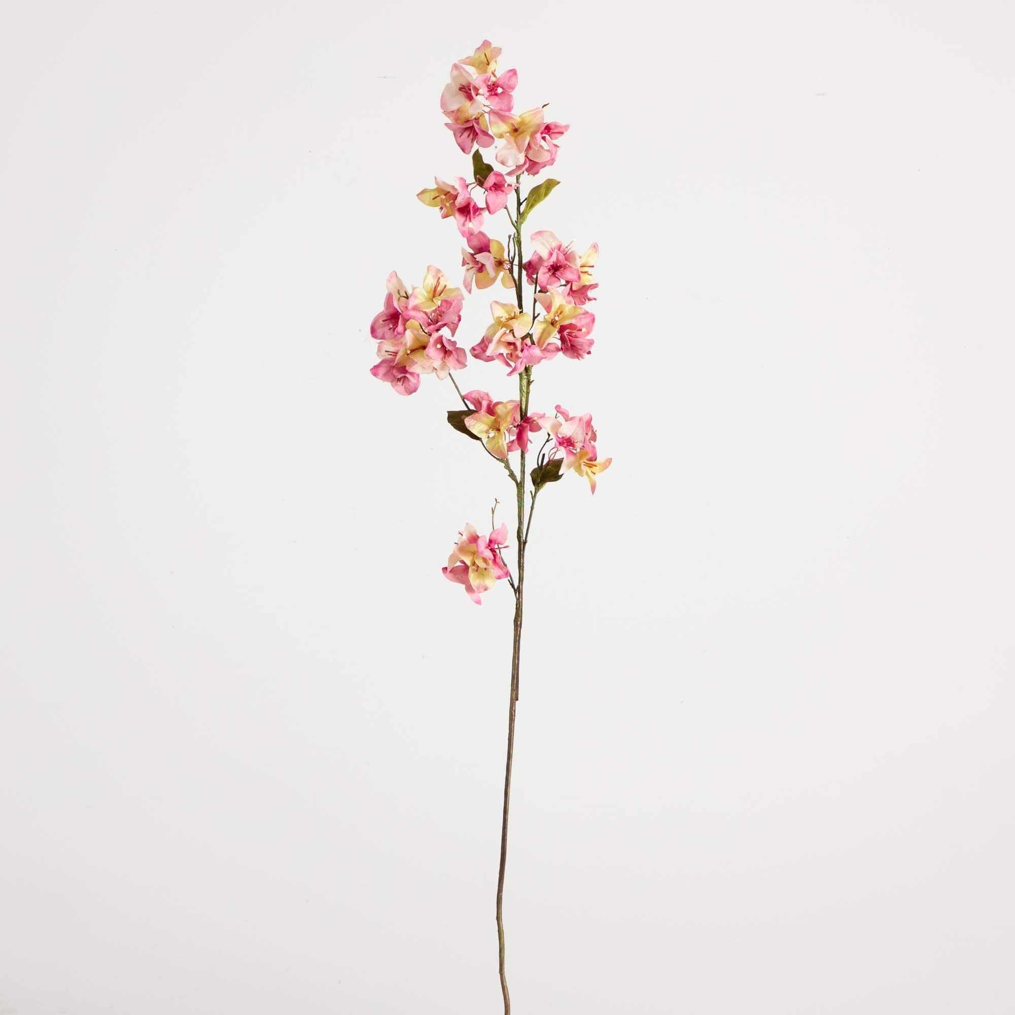 47" Light Pink Bougainvillea Flower Stems, 3ct.