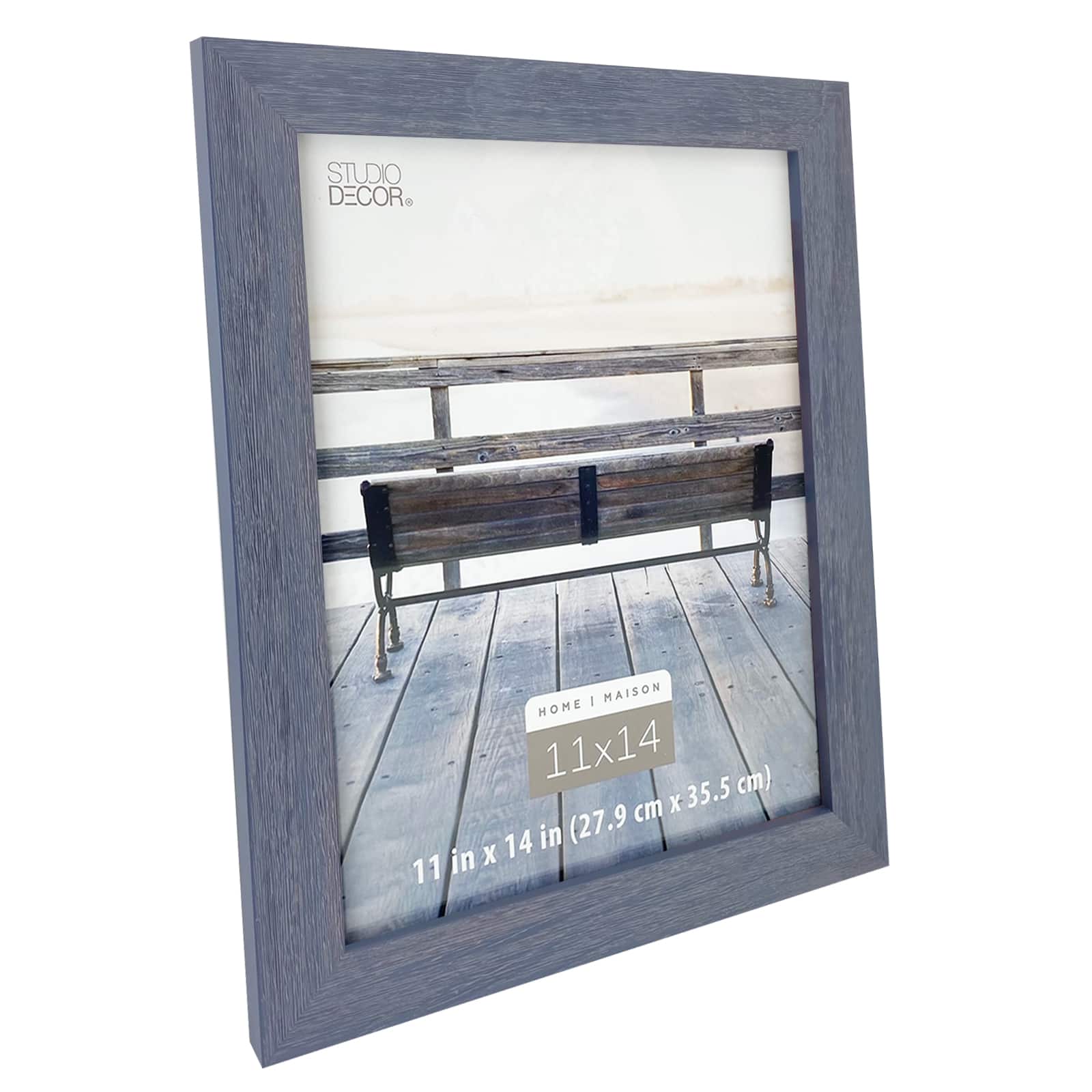Home Distressed Blue Frame by Studio Décor®
