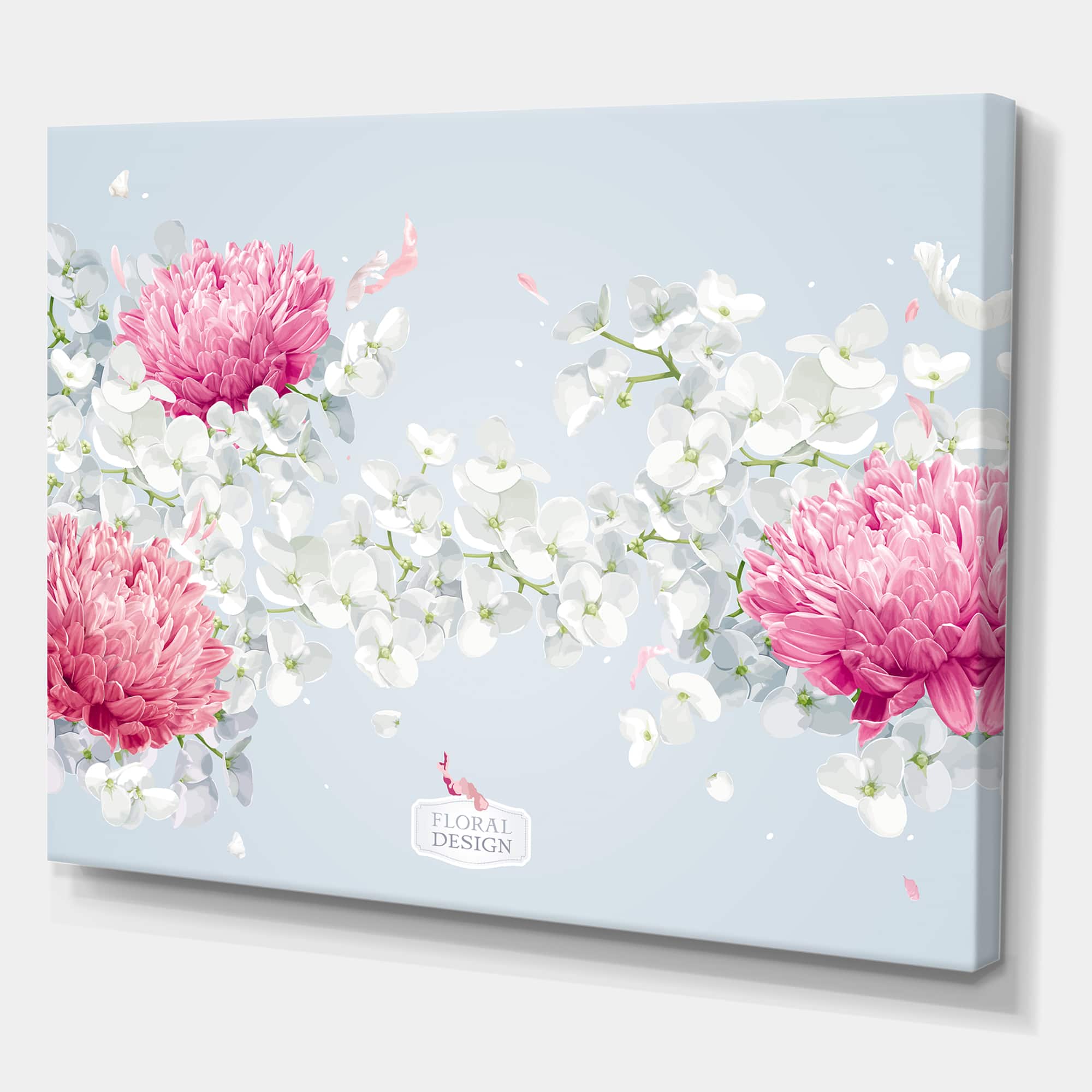 Designart - Chrysanthemums and Apple Blossom