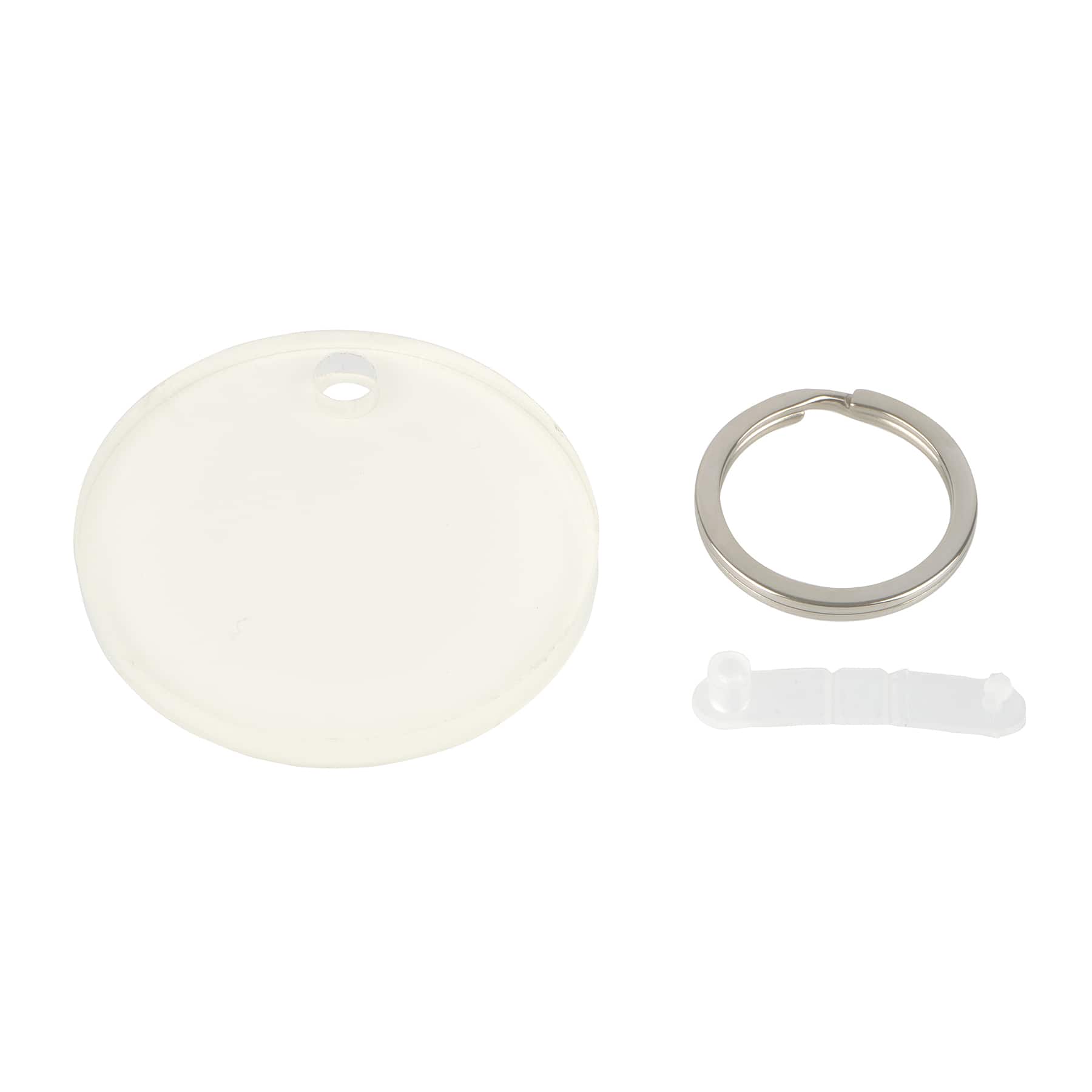 12 Packs: 4 ct. (48 total) 2" Round Acrylic Sublimation Keychains by Make Market®