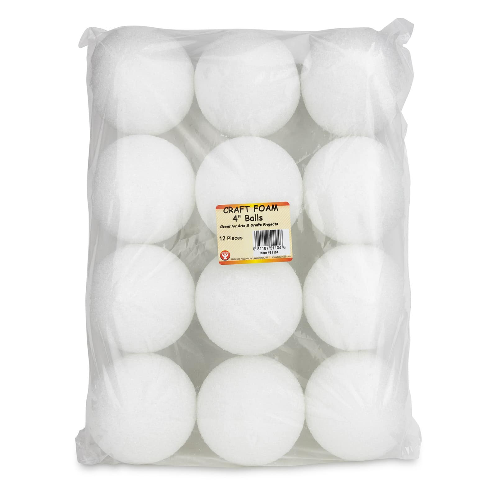 Hygloss® 4" Craft Foam Balls