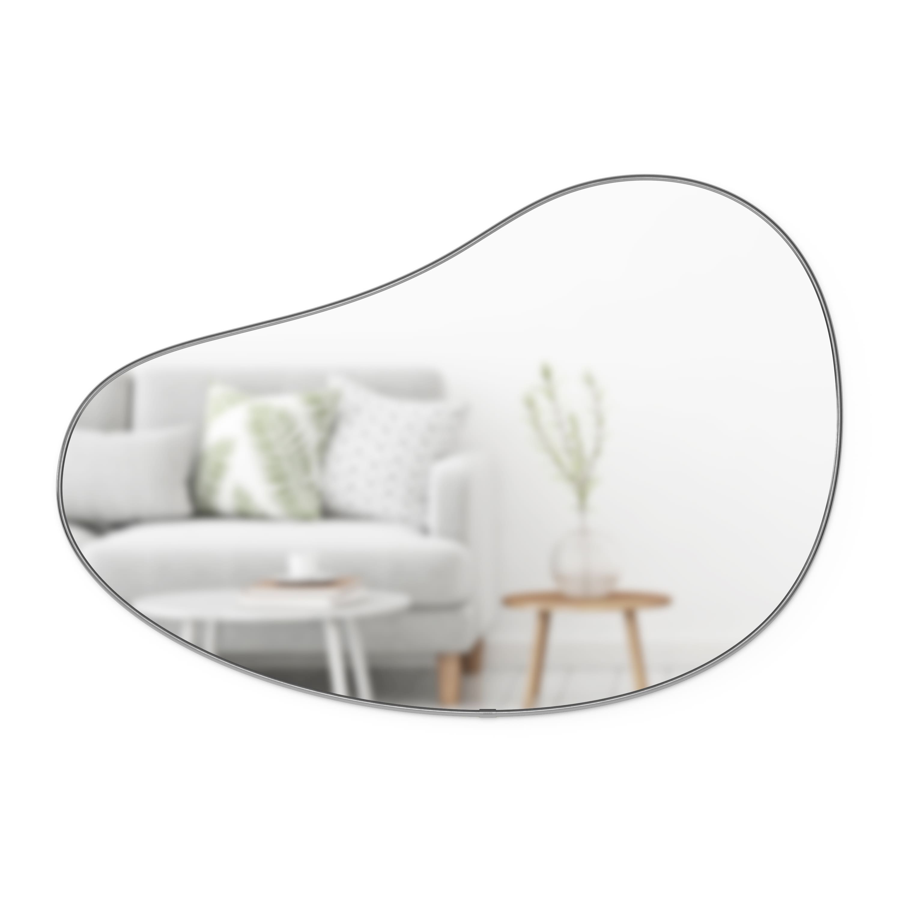 Umbra 36" Titanium Hubba Pebble Mirror