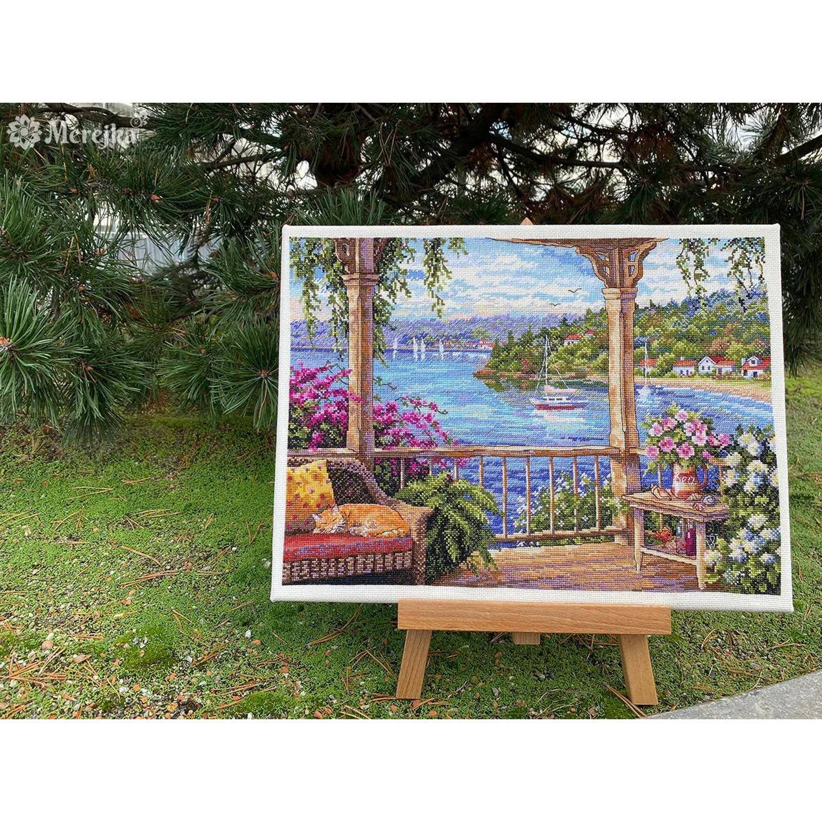 Merejka® Tranquility Counted Cross Stitch Kit
