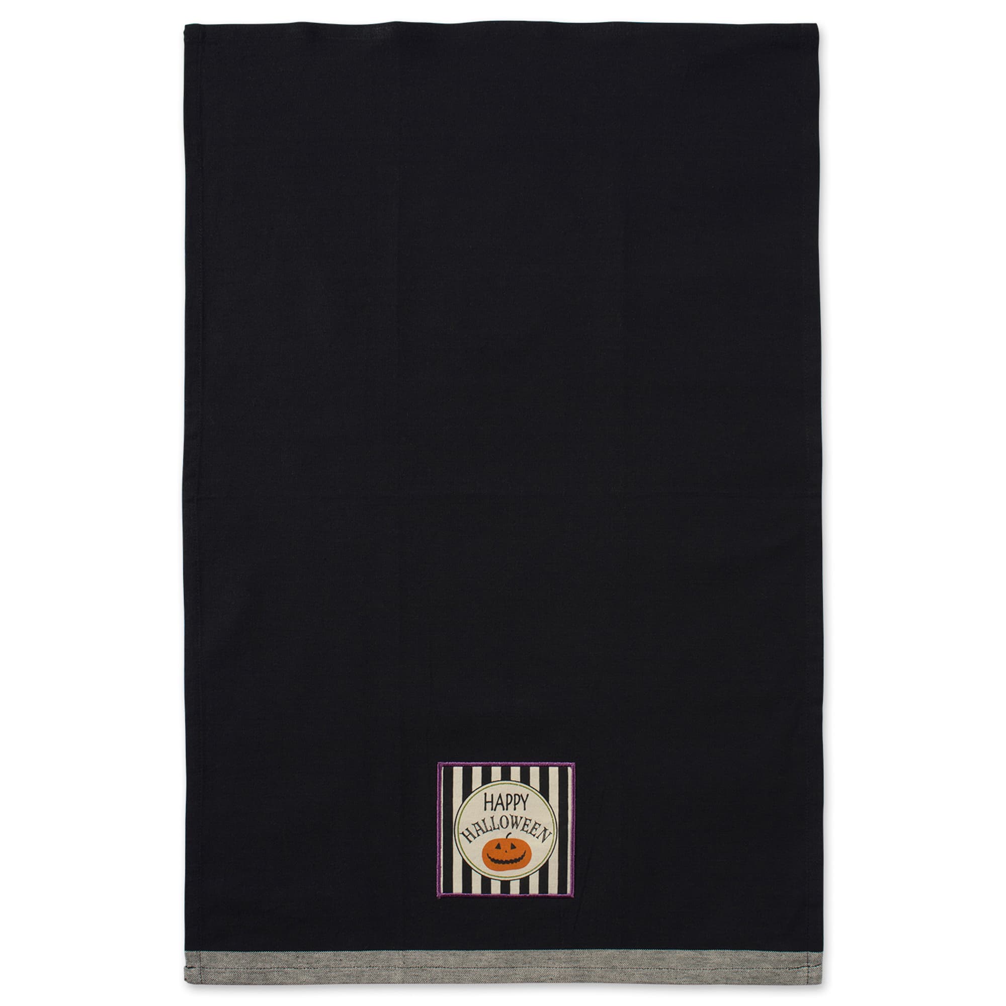 DII® Black All Hallows Eve Halloween Embellished Dishtowel Set