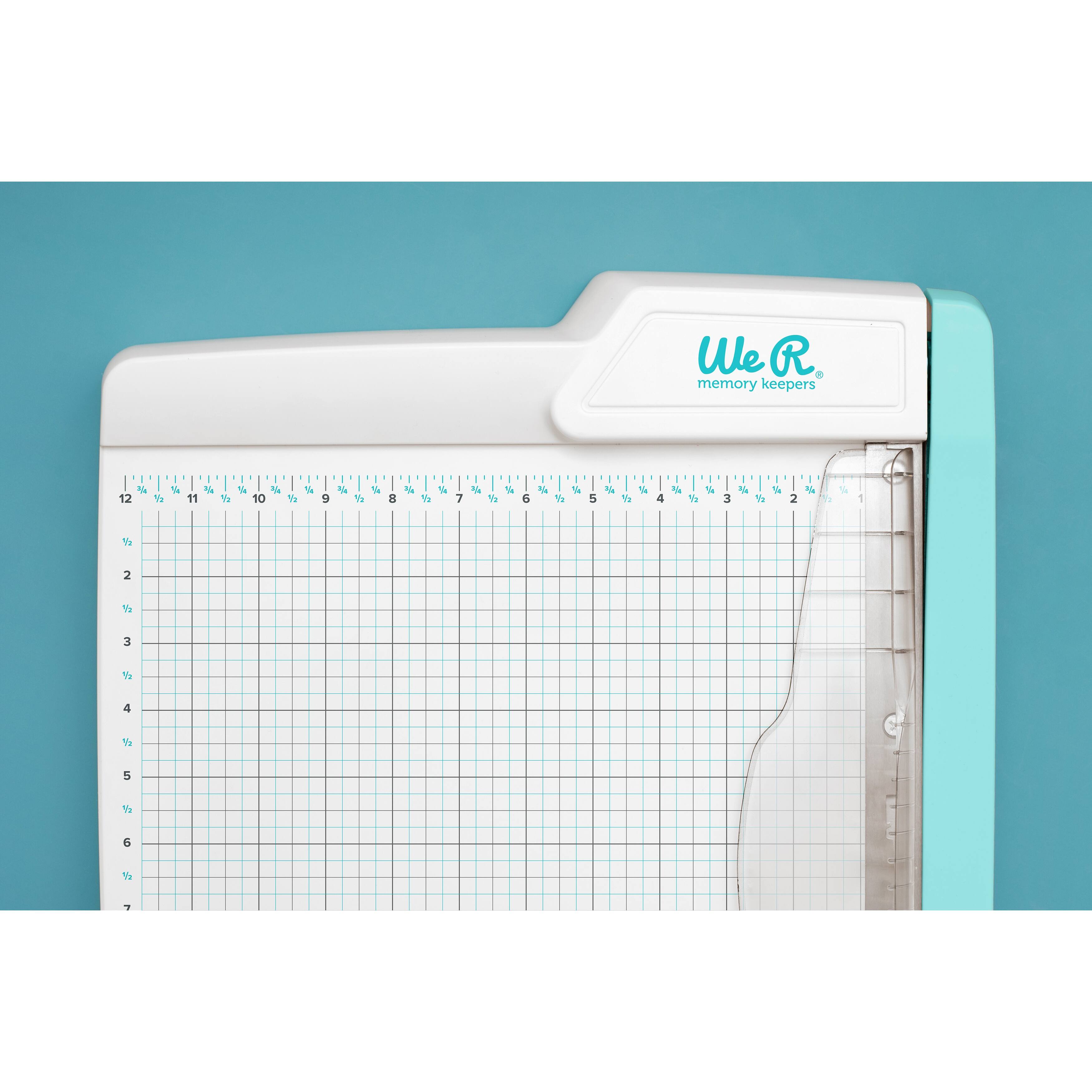 We R Memory Keepers® 12" x 12" Blue Large Guillotine Trimmer
