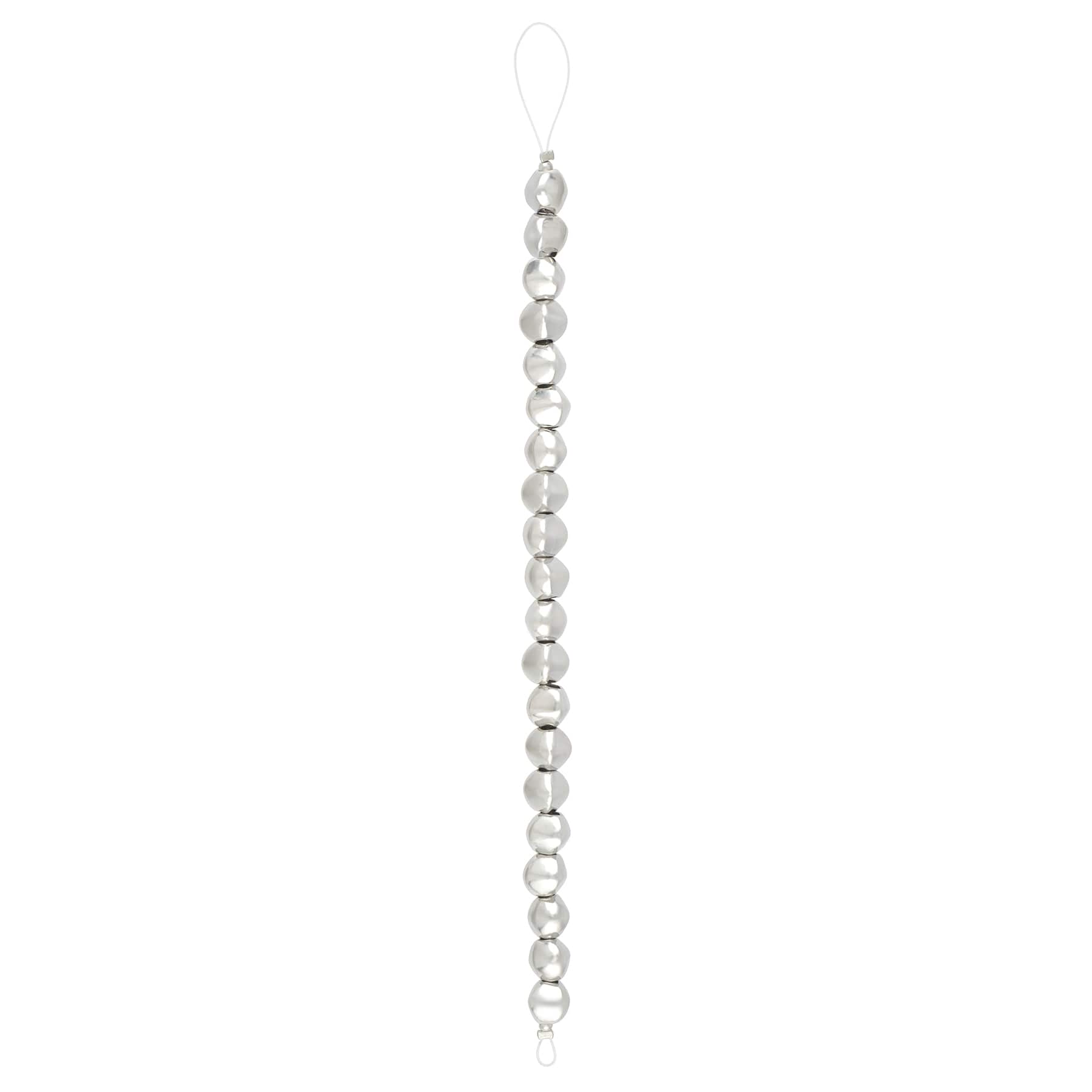 8.5mm Irregular Round Metal Beads, 20ct. by Bead Landing™