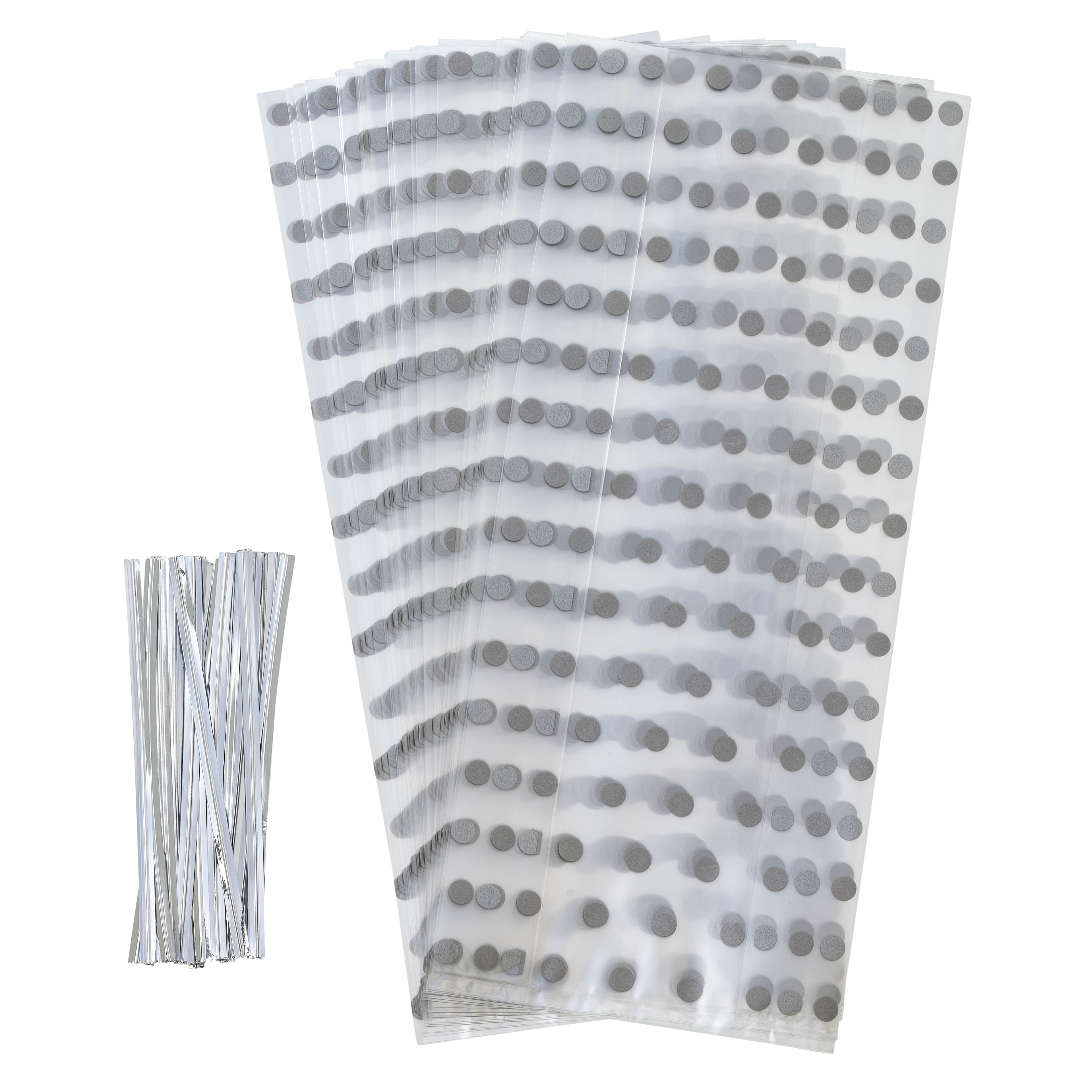 Silver & Clear Cello Bag Kit By Celebrate It®