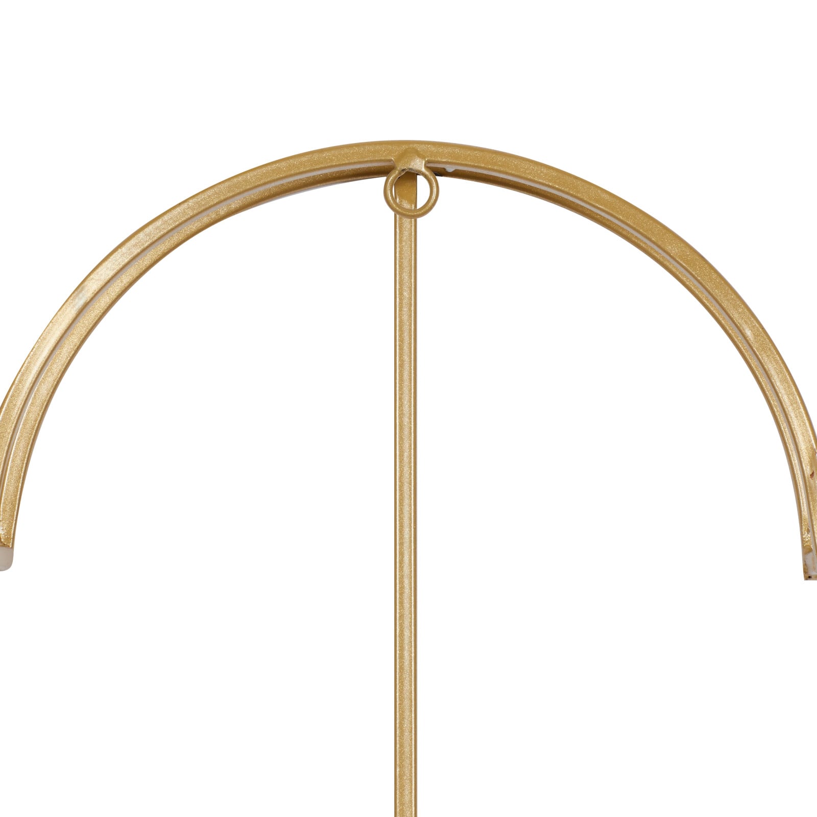 CosmoLiving by Cosmopolitan 24" Gold Metal Glam Wall Clock