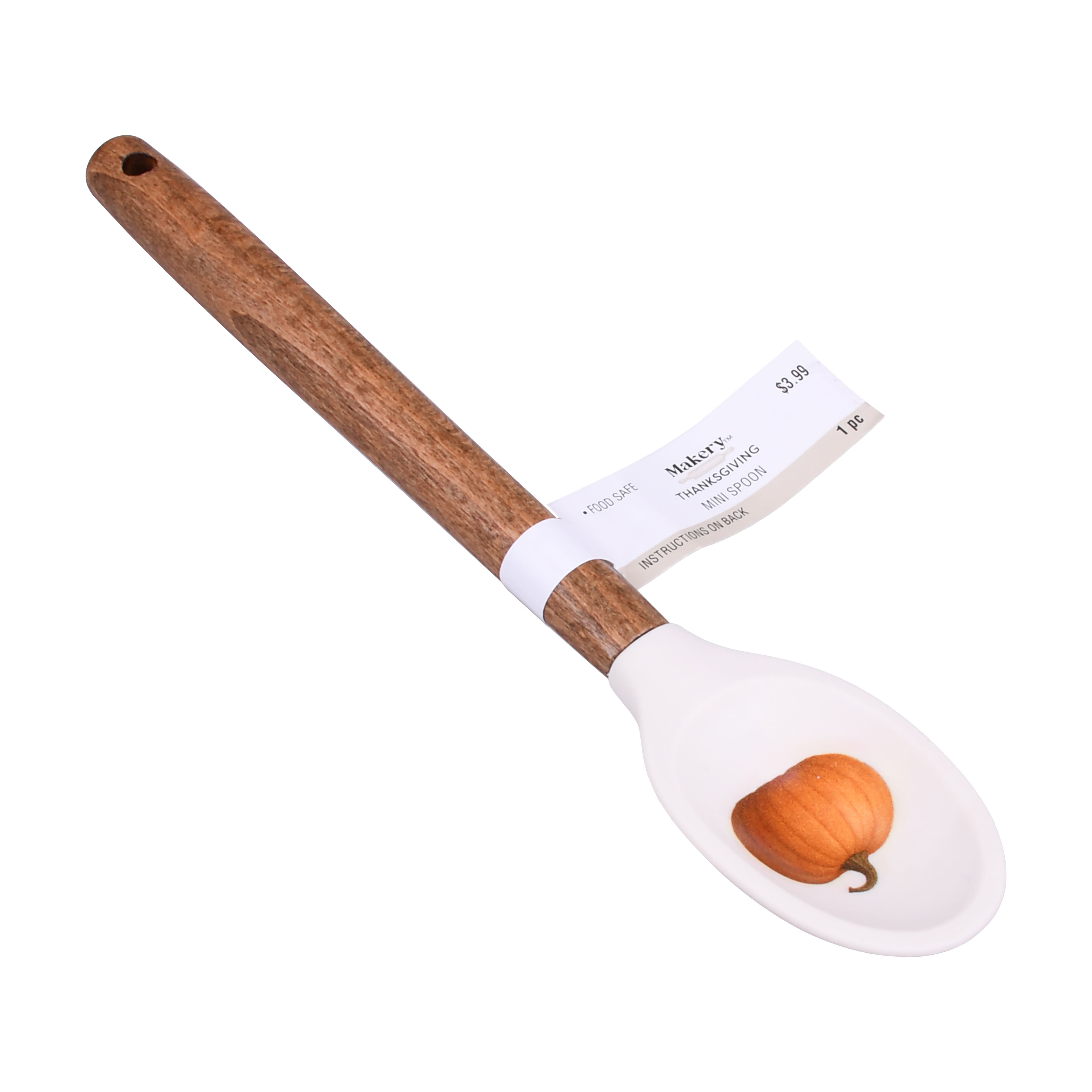 Mini Pumpkin Spoonula Brush by Makery™