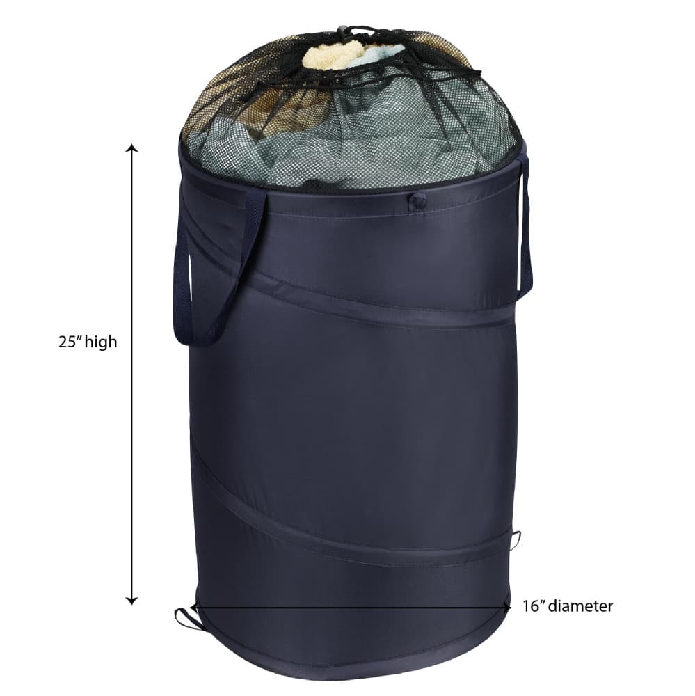Household Essentials Mesh Pop Up Laundry Hamper